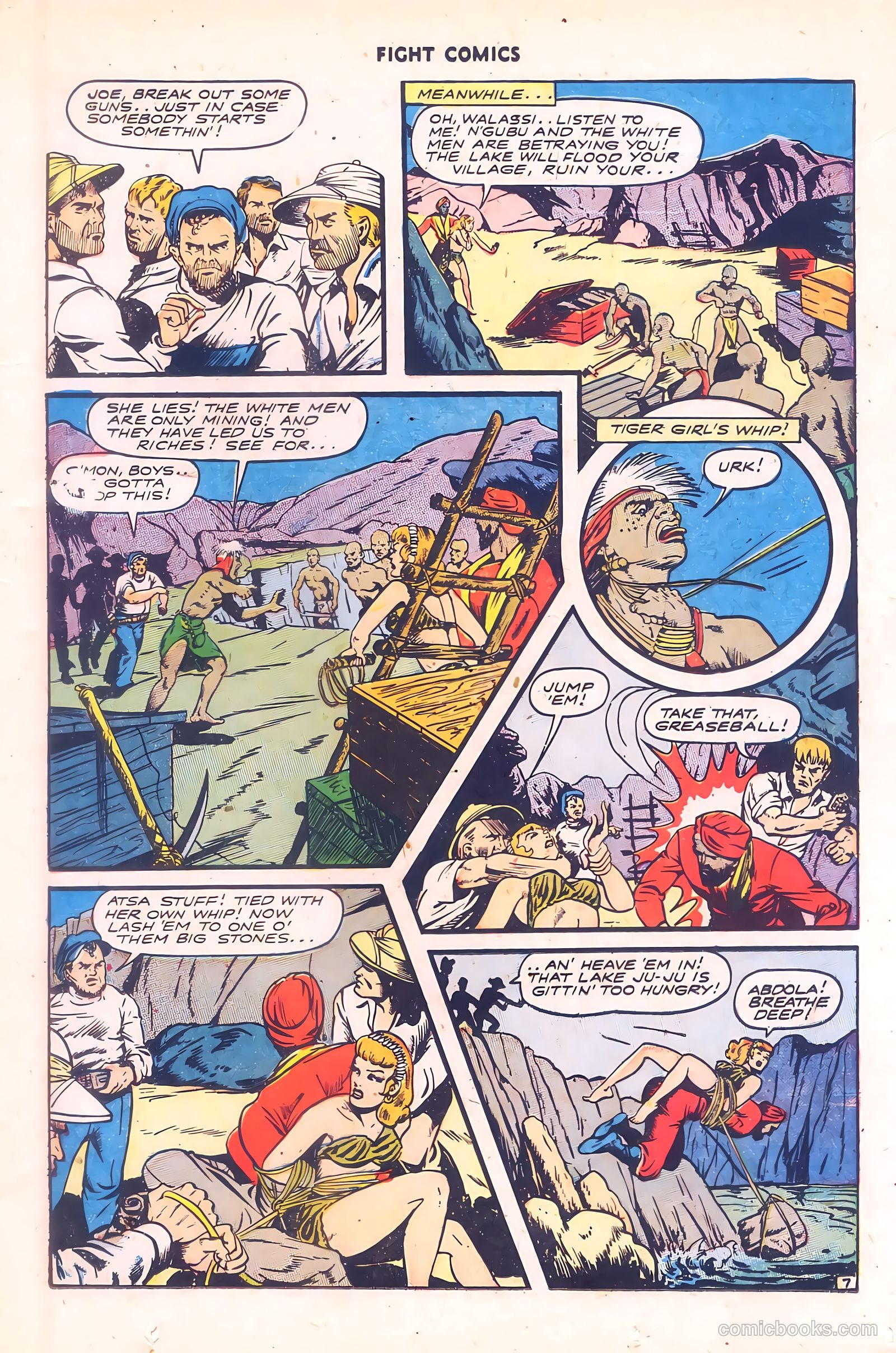 Fight Comics #38 (1945) — page 17 of 52