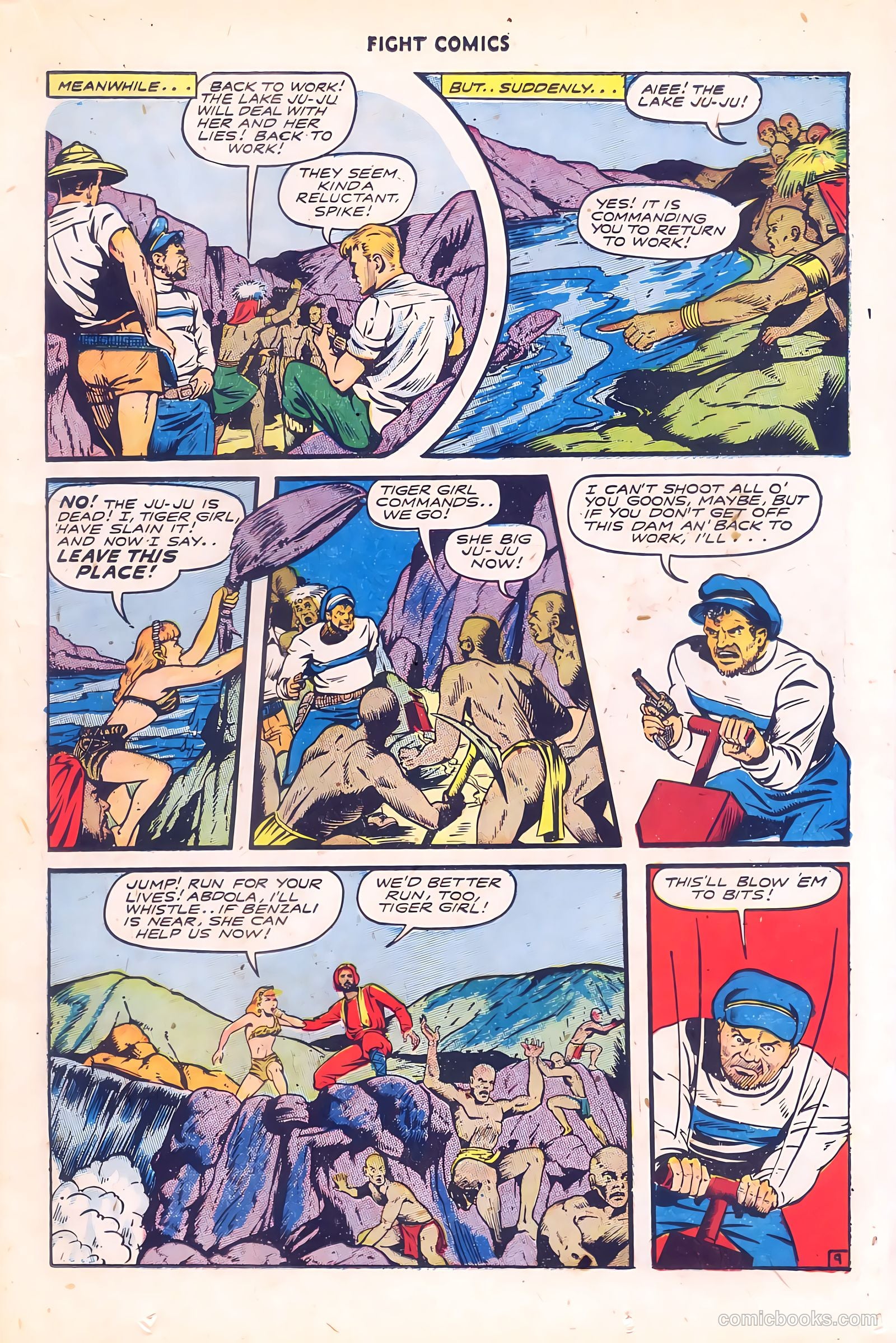 Fight Comics #38 (1945) — page 19 of 52