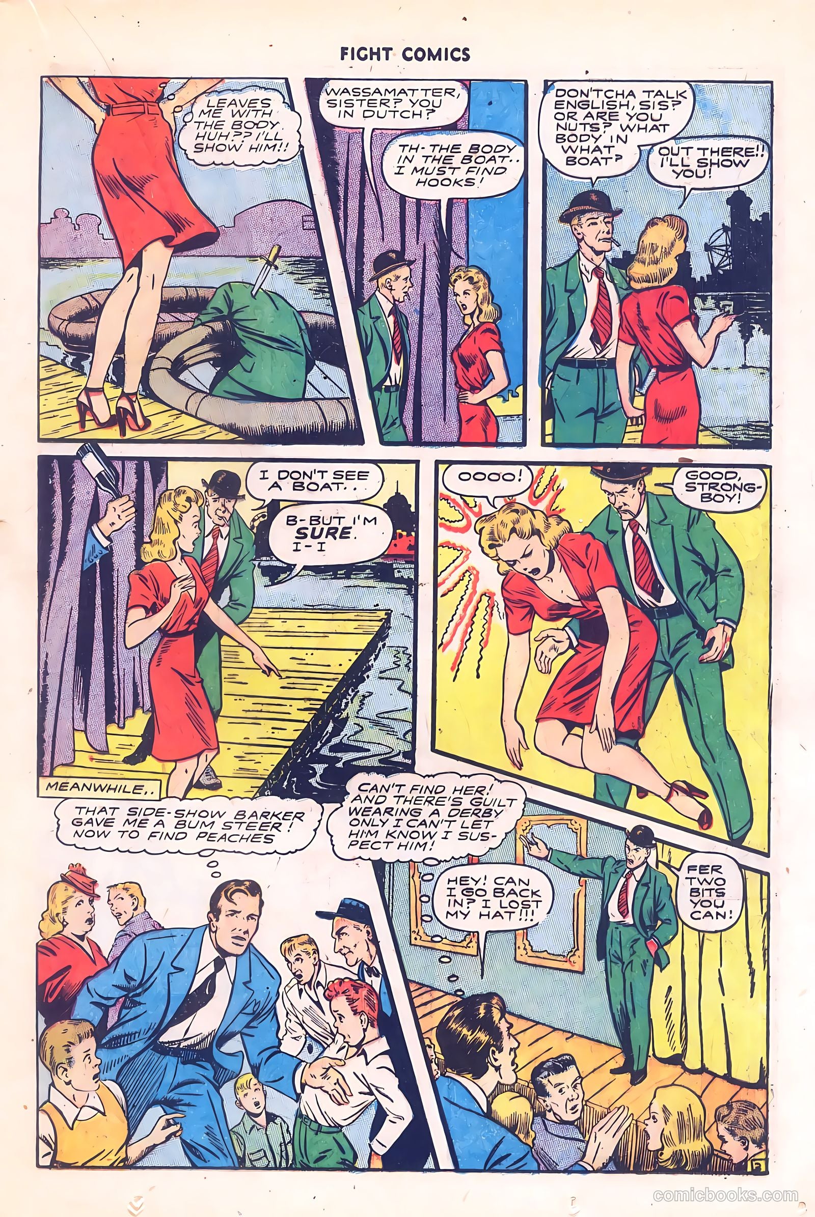 Fight Comics #38 (1945) — page 23 of 52