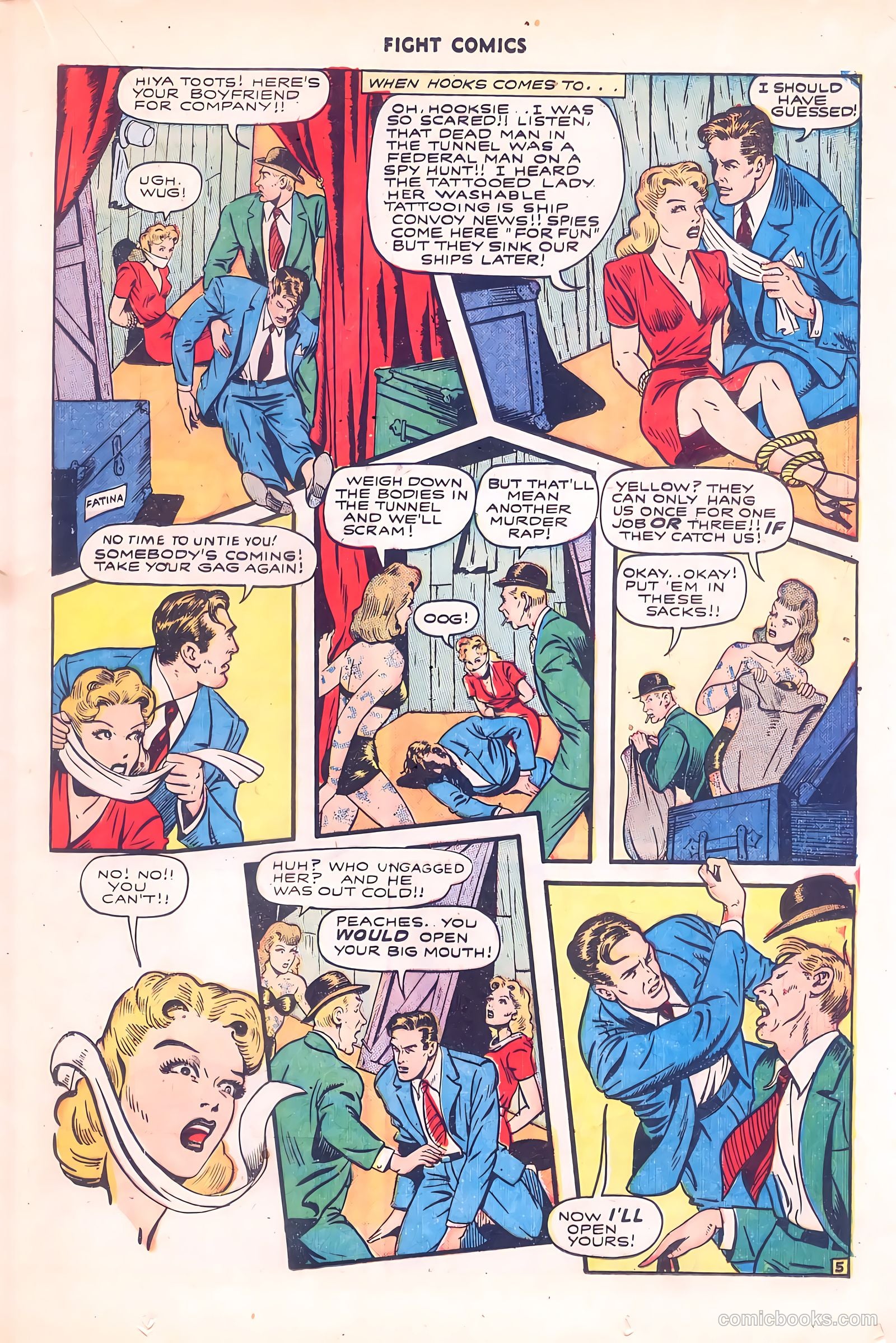 Fight Comics #38 (1945) — page 25 of 52