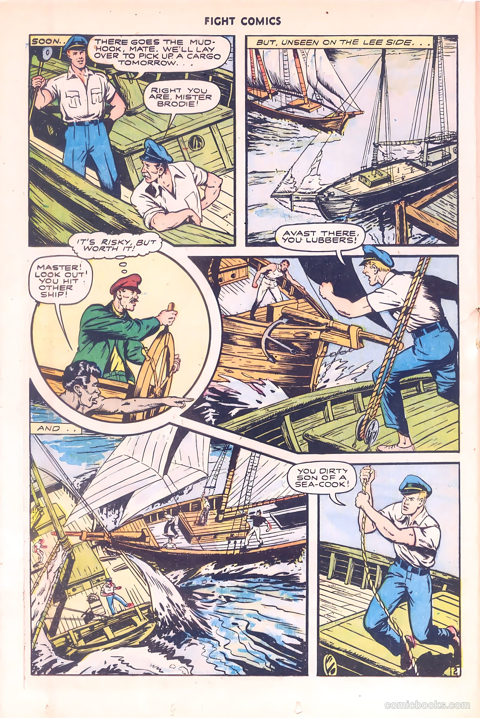 Fight Comics #38 (1945) — page 28 of 52