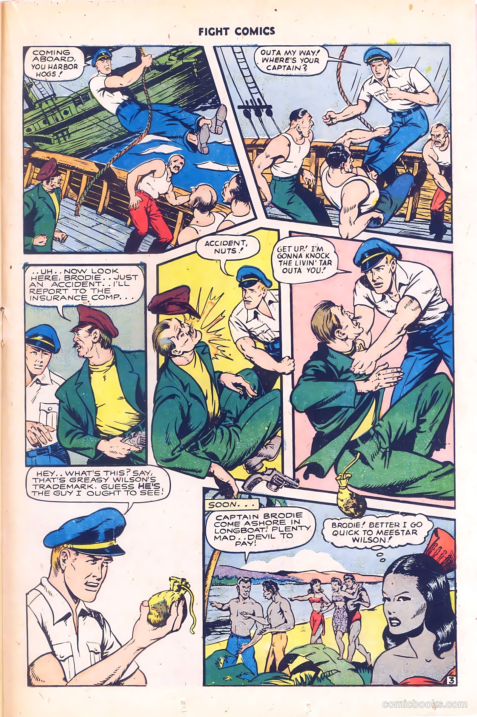 Fight Comics #38 (1945) — page 29 of 52