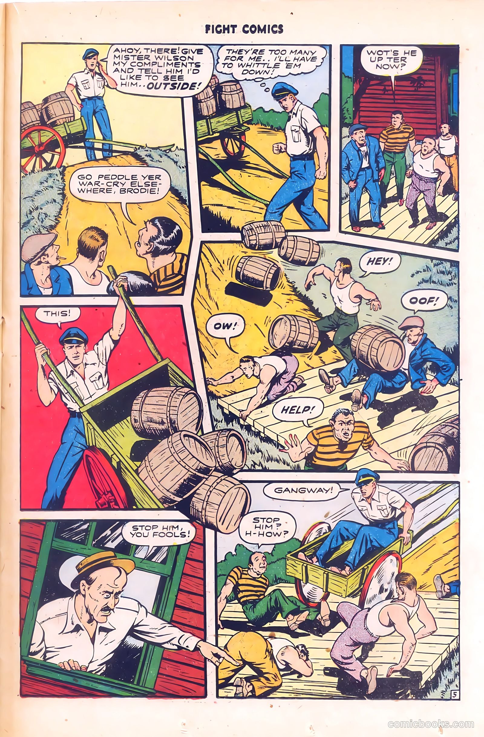 Fight Comics #38 (1945) — page 31 of 52