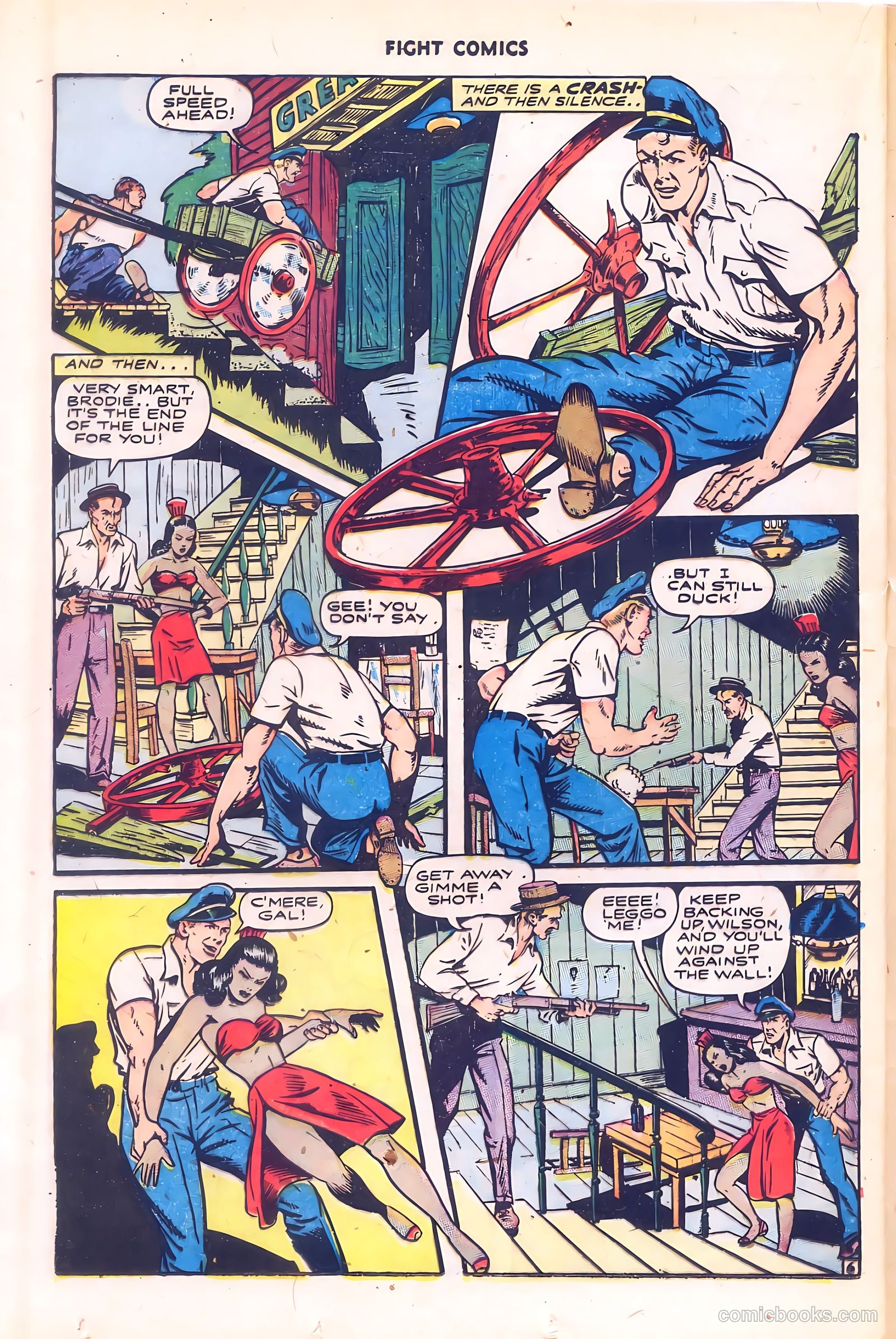 Fight Comics #38 (1945) — page 32 of 52