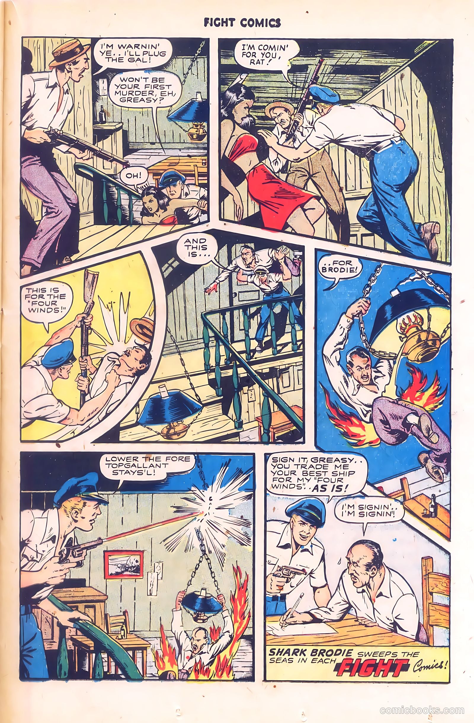 Fight Comics #38 (1945) — page 33 of 52