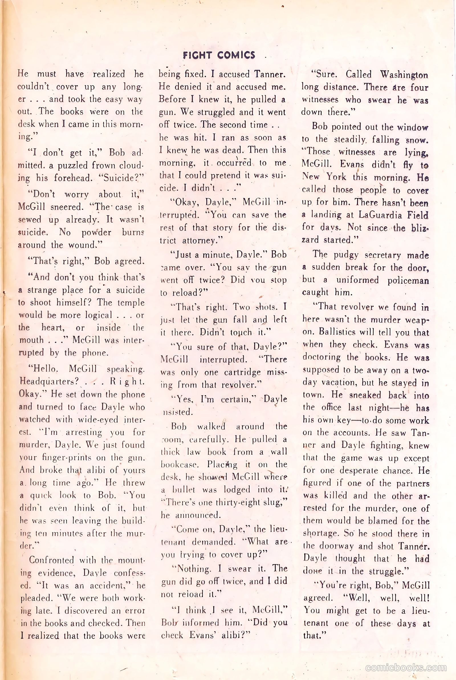 Fight Comics #38 (1945) — page 35 of 52