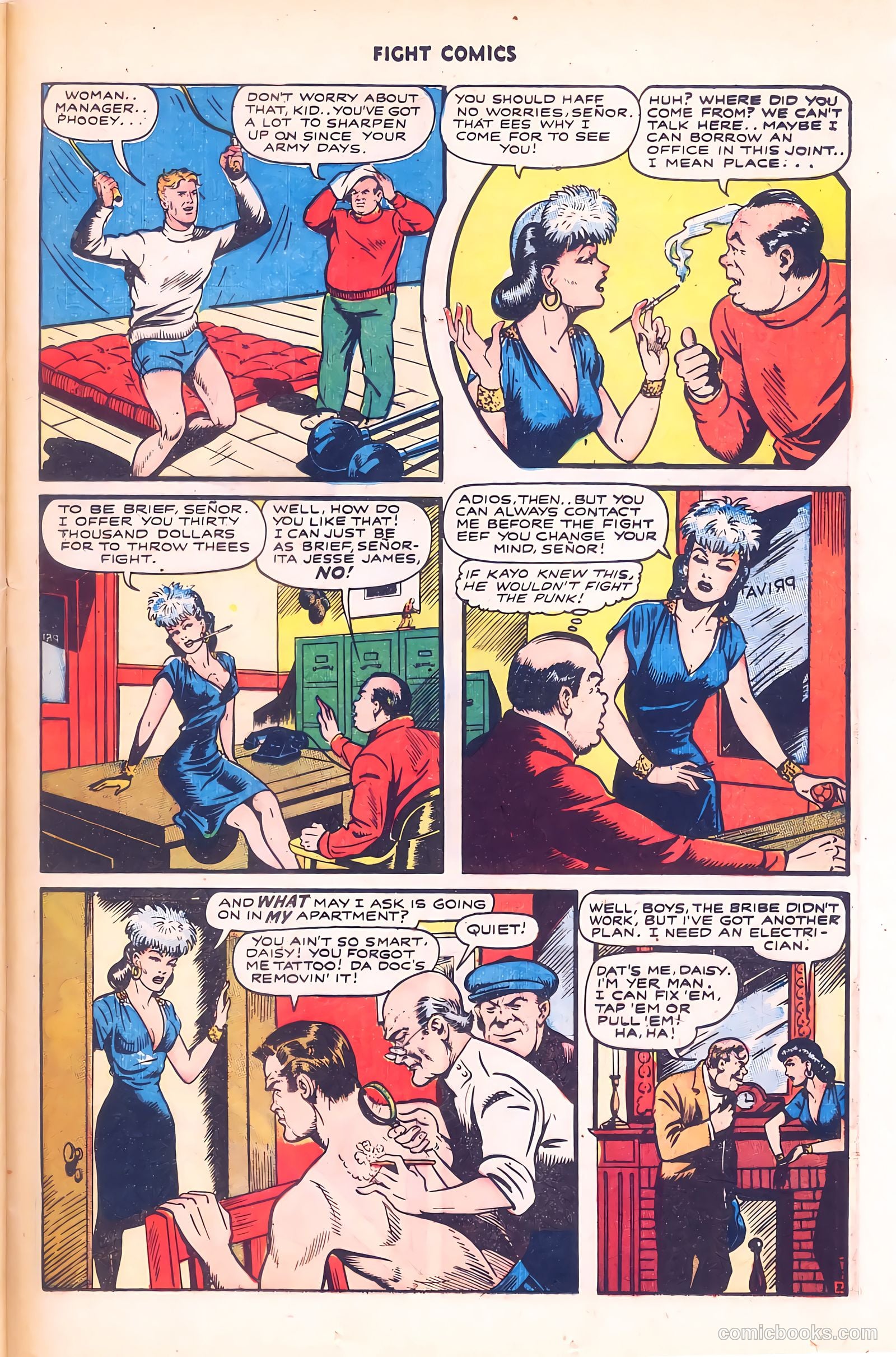 Fight Comics #38 (1945) — page 37 of 52
