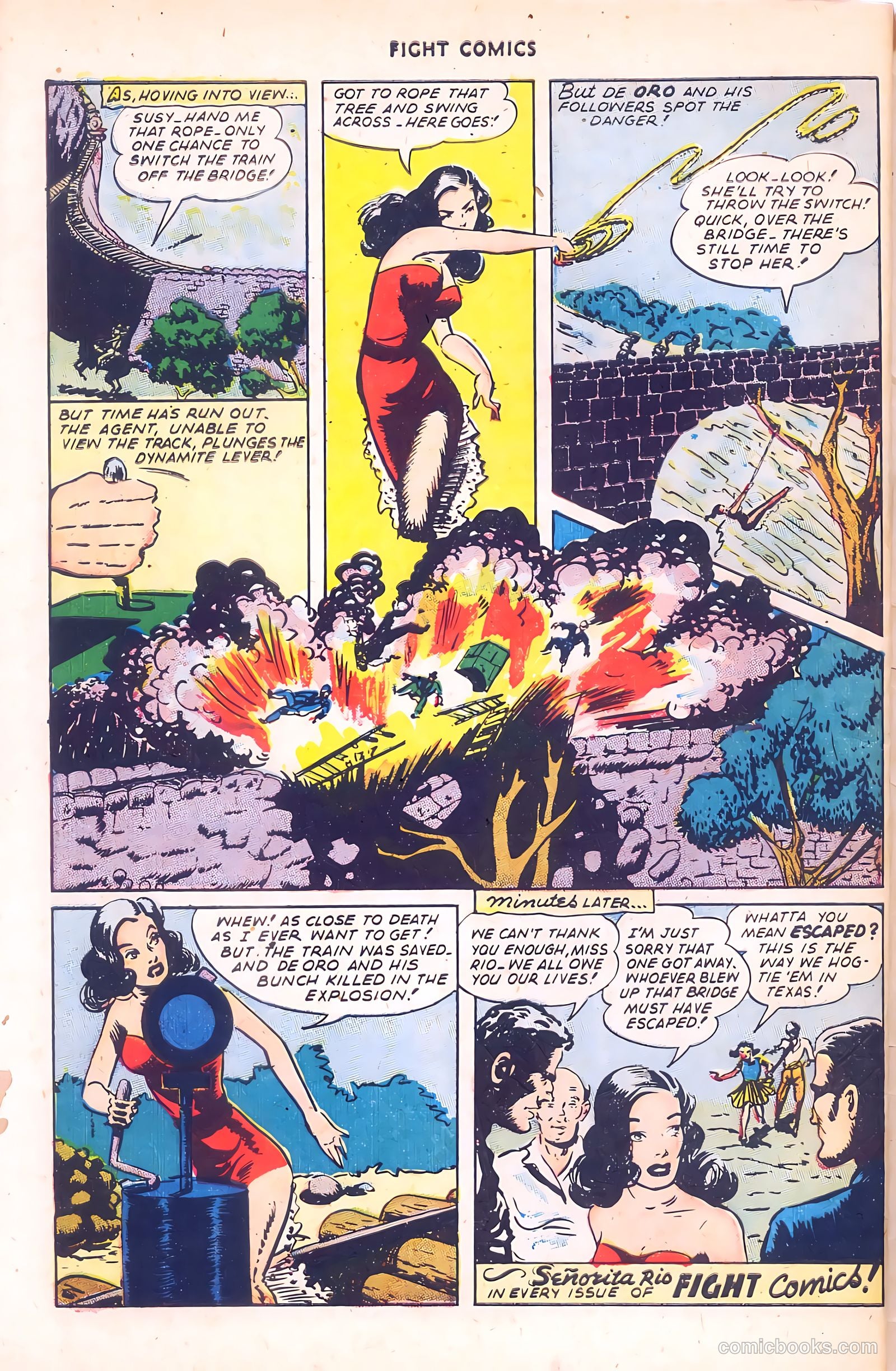 Fight Comics #38 (1945) — page 50 of 52