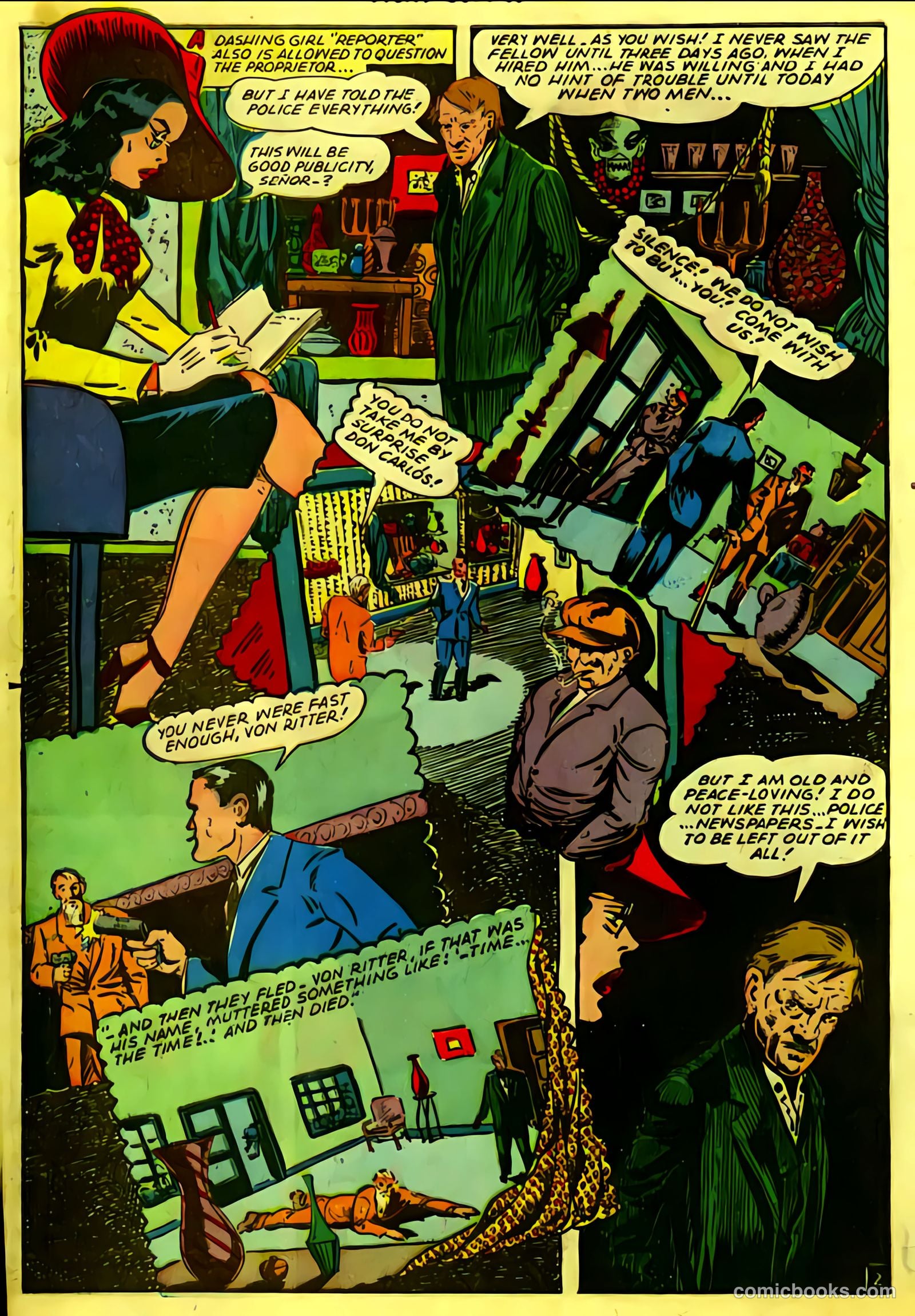 Fight Comics #39 (1945) — page 5 of 53