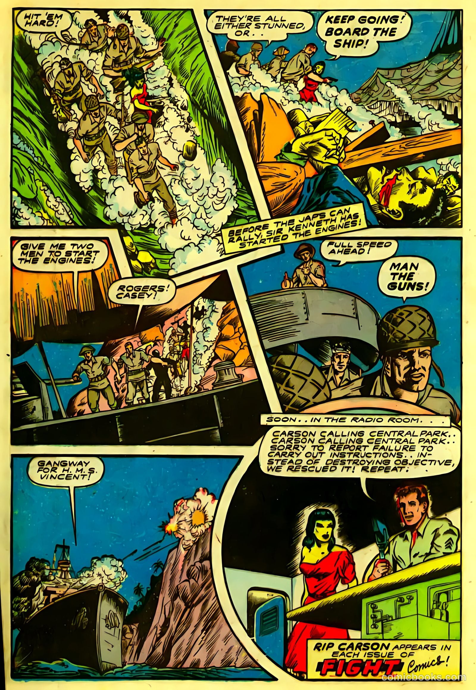 Fight Comics #39 (1945) — page 21 of 53
