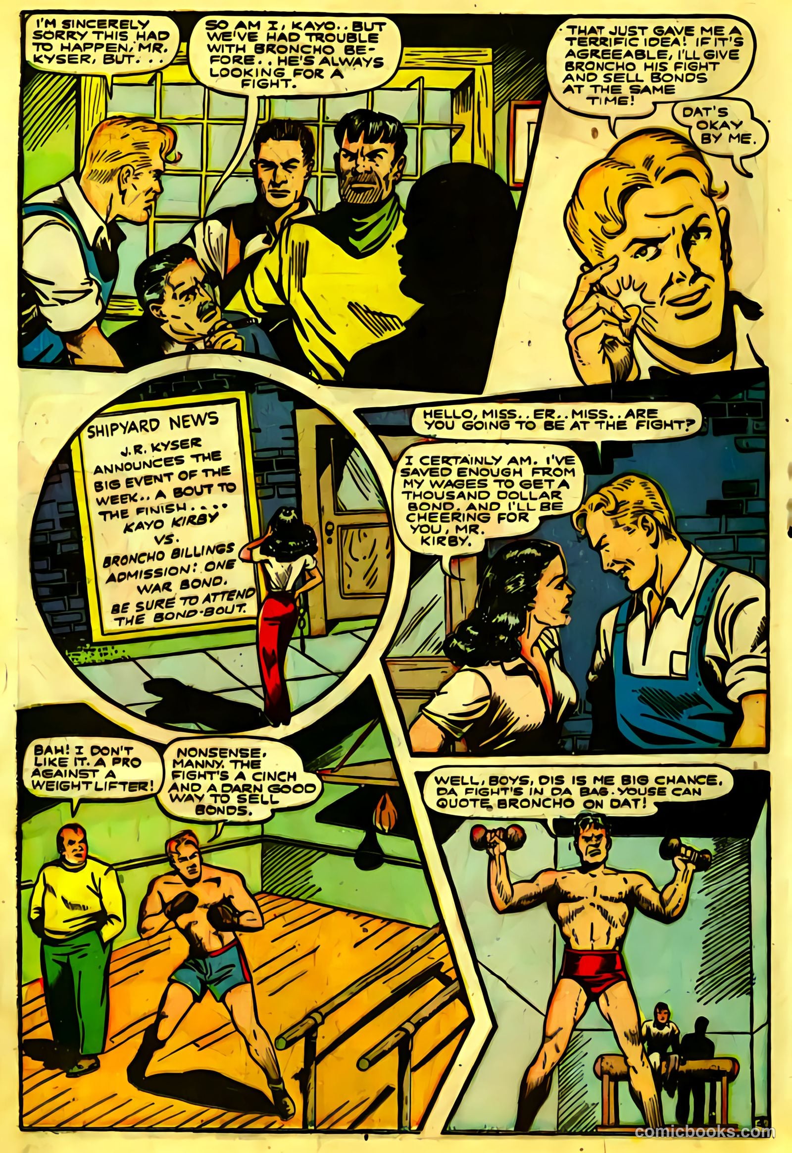 Fight Comics #39 (1945) — page 31 of 53