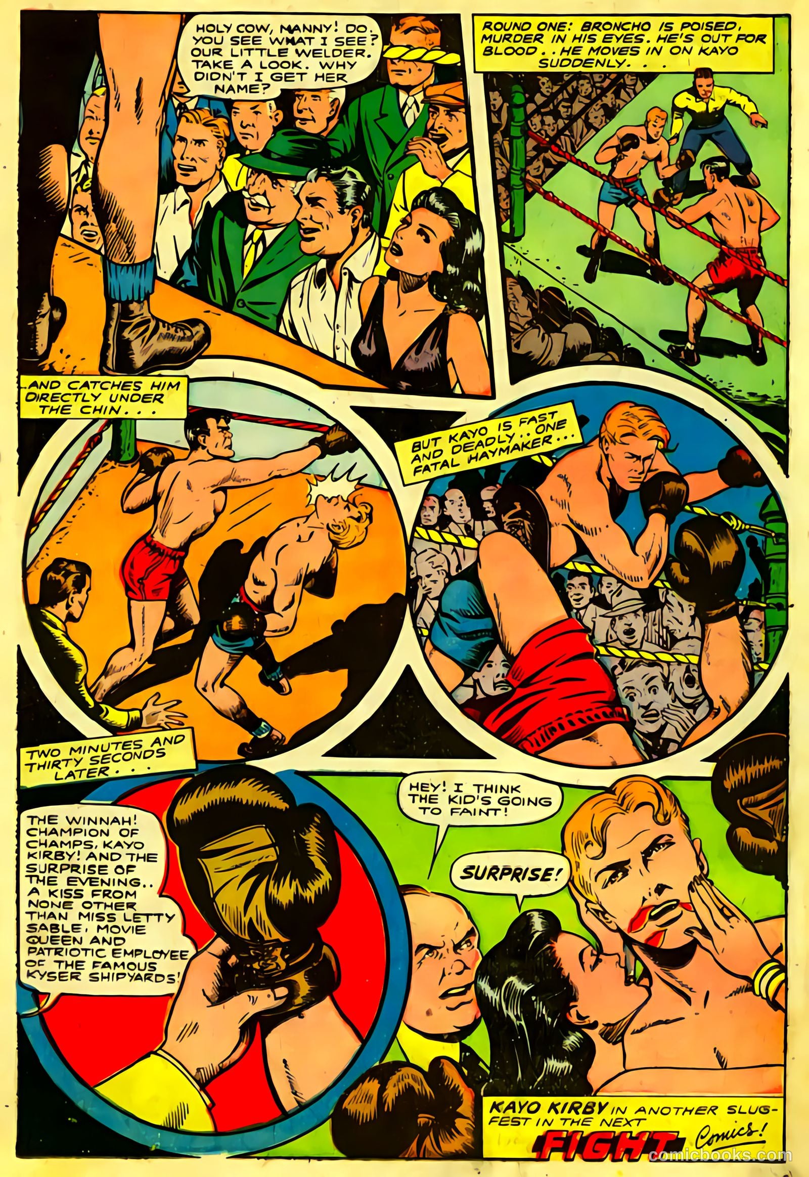 Fight Comics #39 (1945) — page 32 of 53