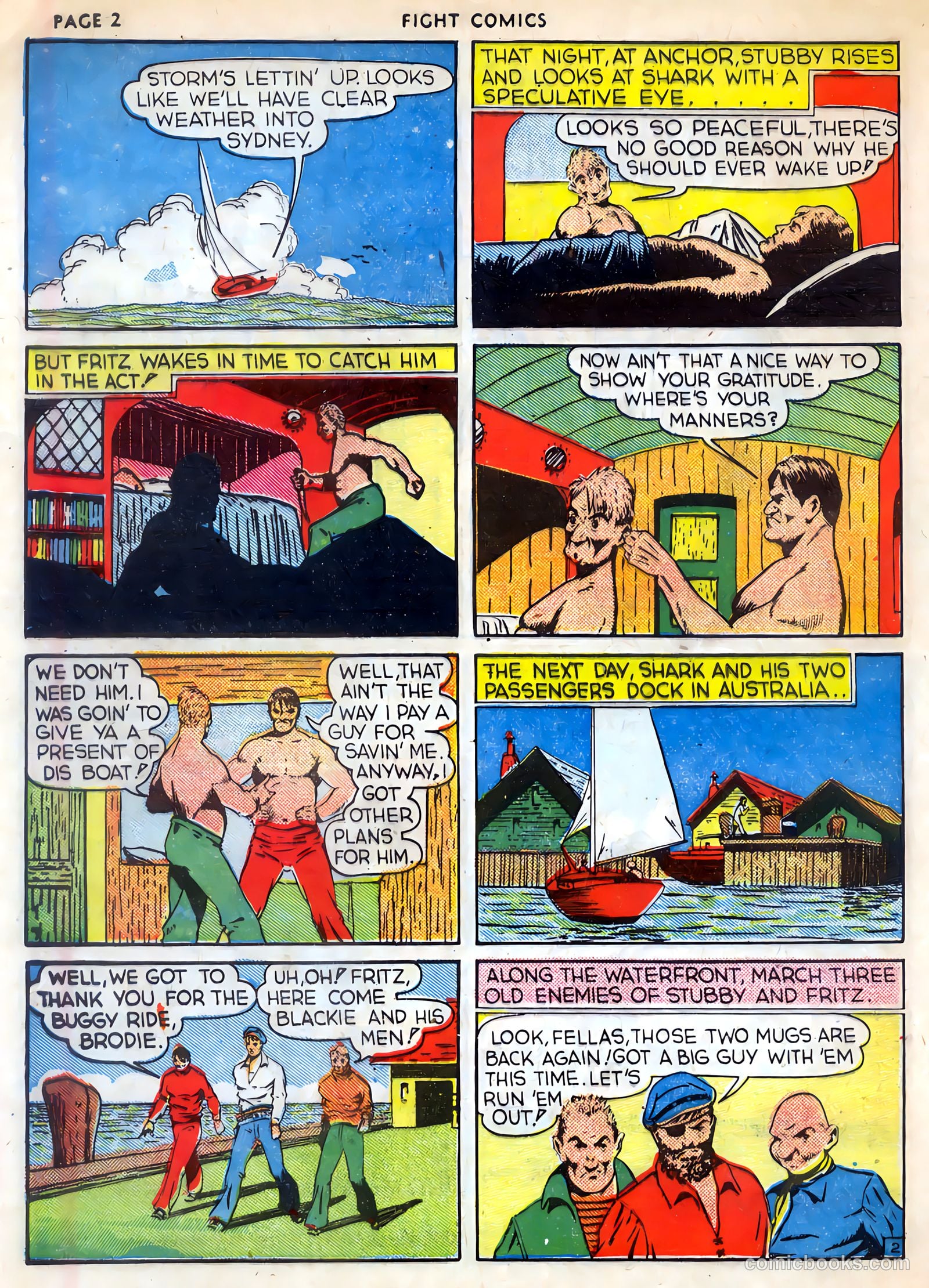 Fight Comics #4 (1940) — page 4 of 68