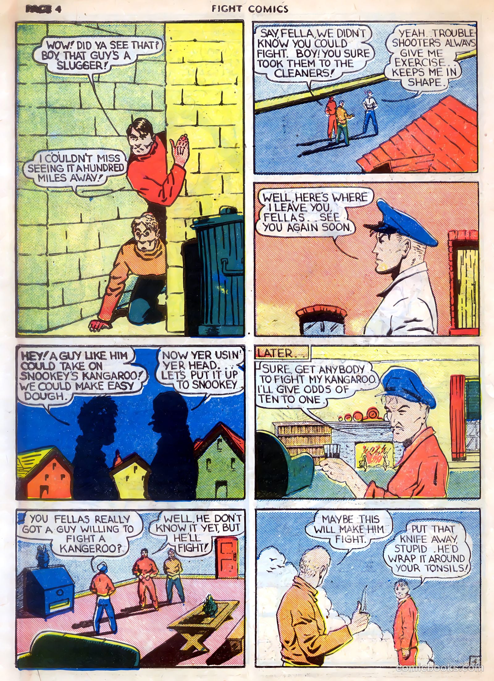 Fight Comics #4 (1940) — page 6 of 68