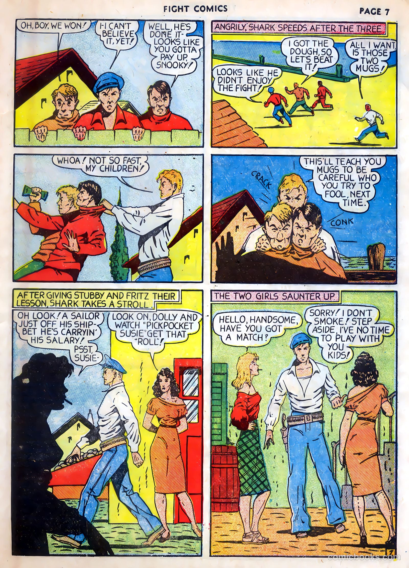 Fight Comics #4 (1940) — page 9 of 68