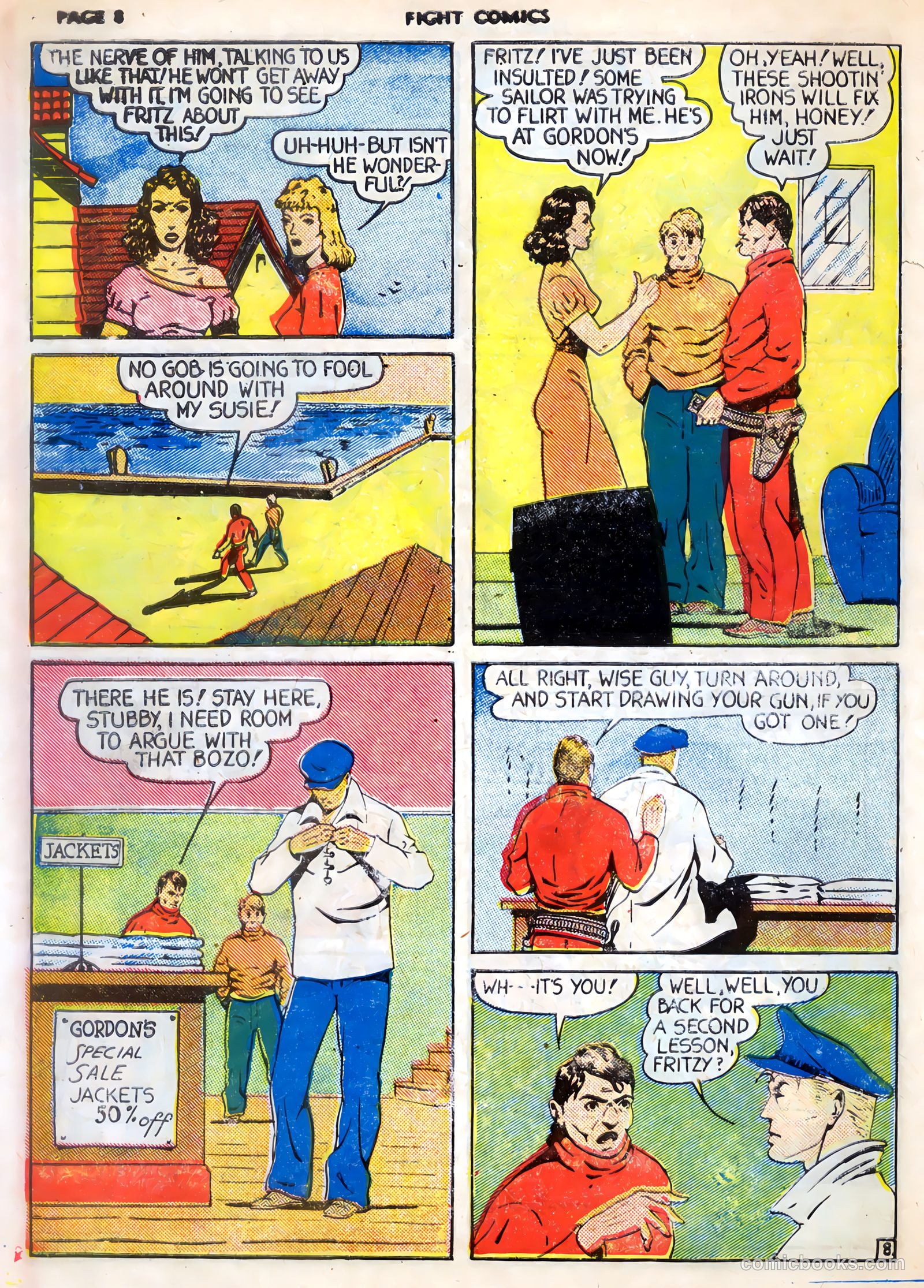 Fight Comics #4 (1940) — page 10 of 68