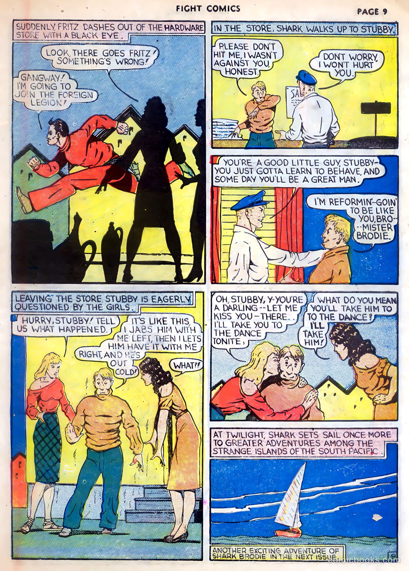 Fight Comics #4 (1940) — page 11 of 68