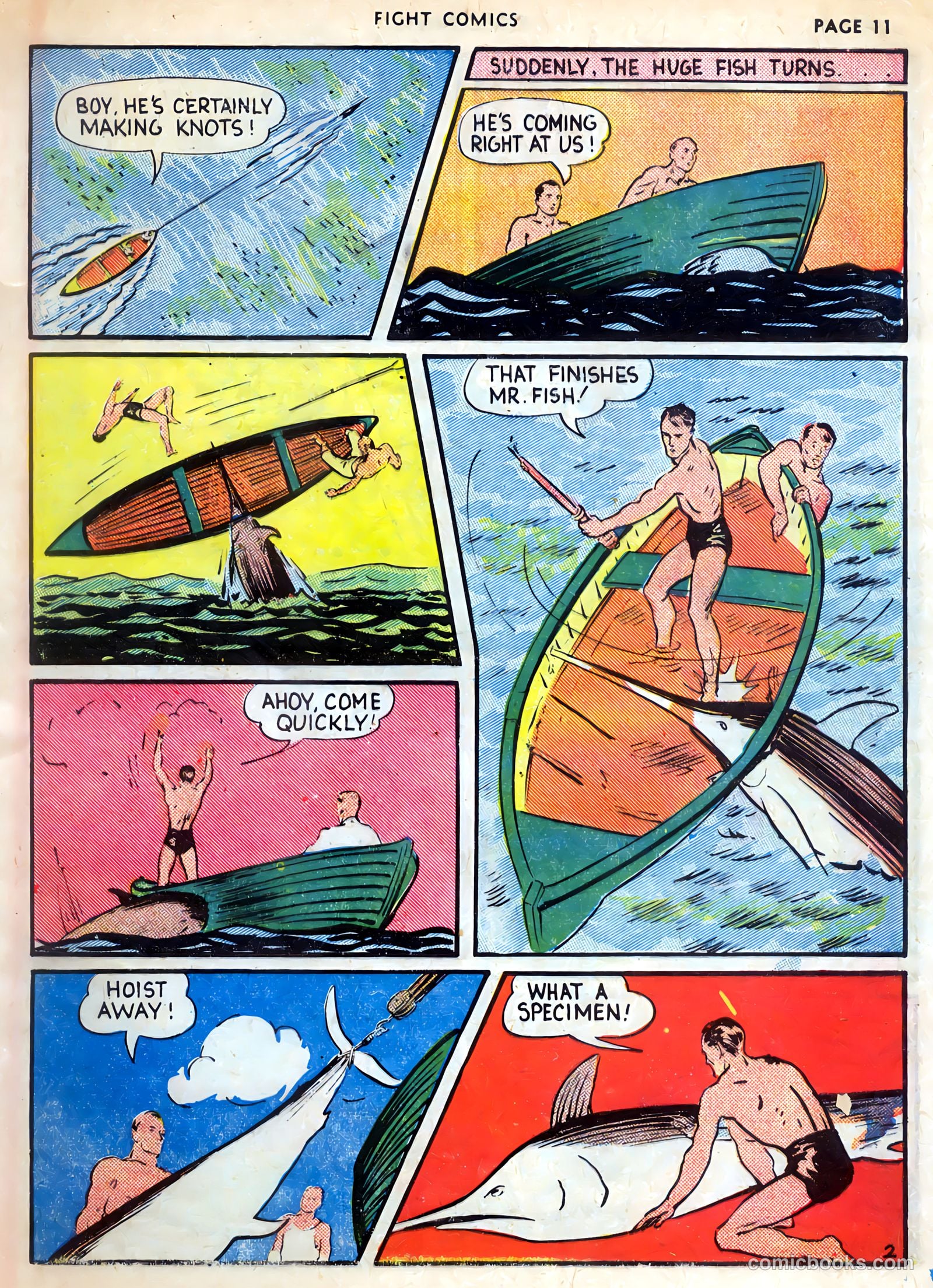 Fight Comics #4 (1940) — page 13 of 68
