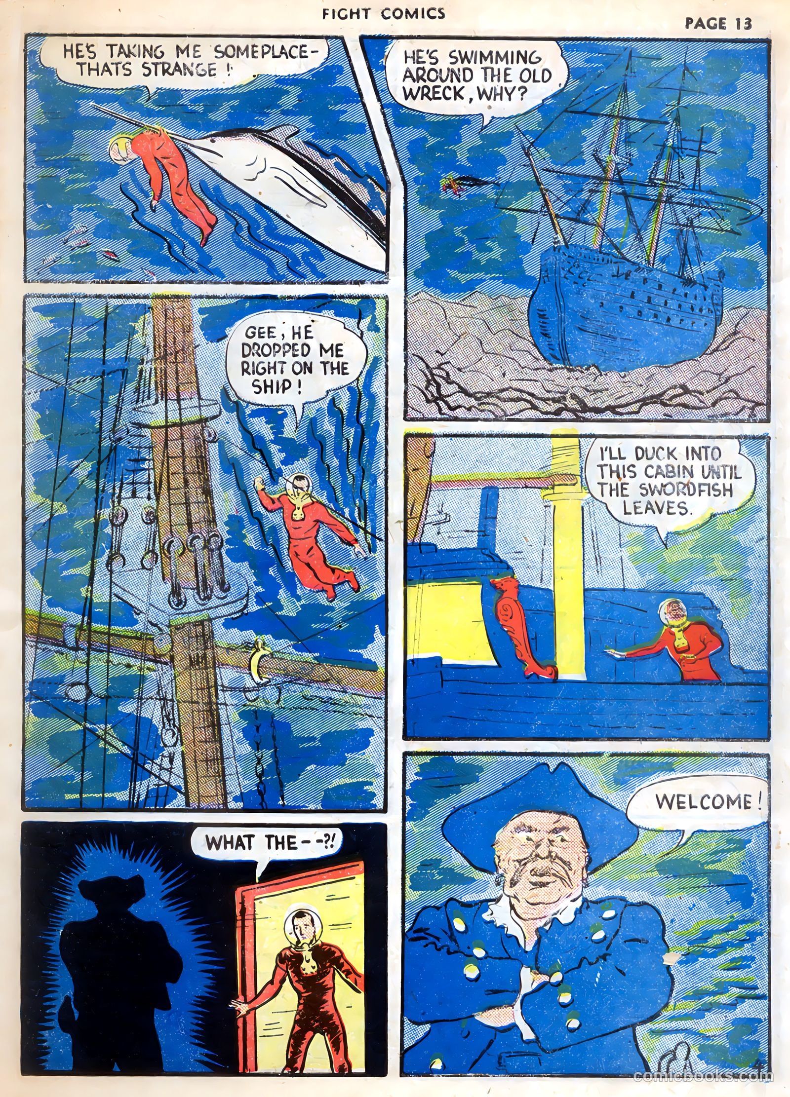 Fight Comics #4 (1940) — page 15 of 68