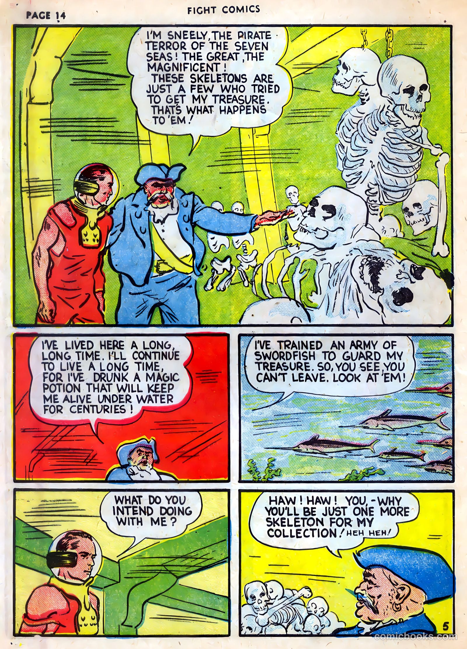 Fight Comics #4 (1940) — page 16 of 68