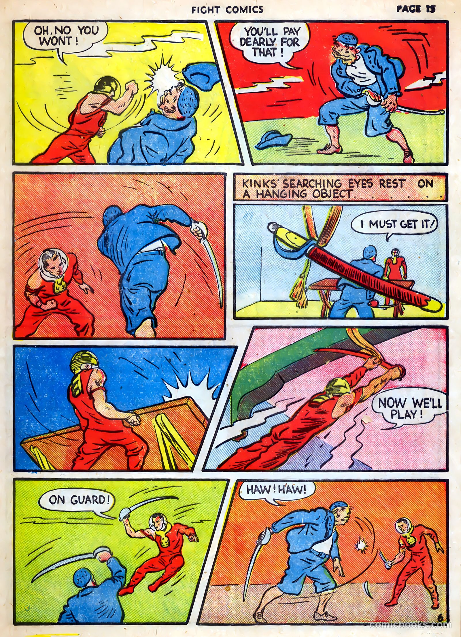Fight Comics #4 (1940) — page 17 of 68