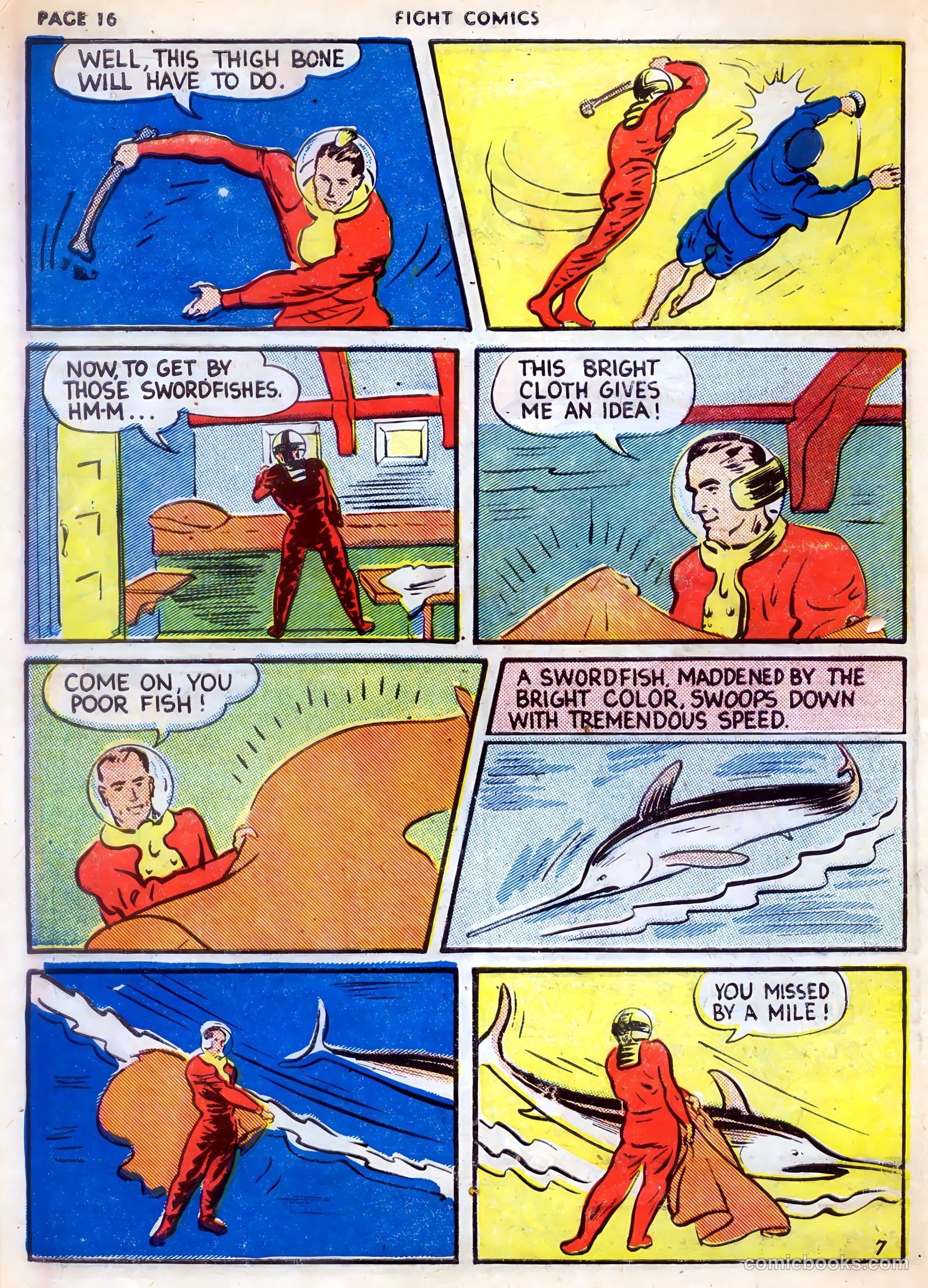 Fight Comics #4 (1940) — page 18 of 68