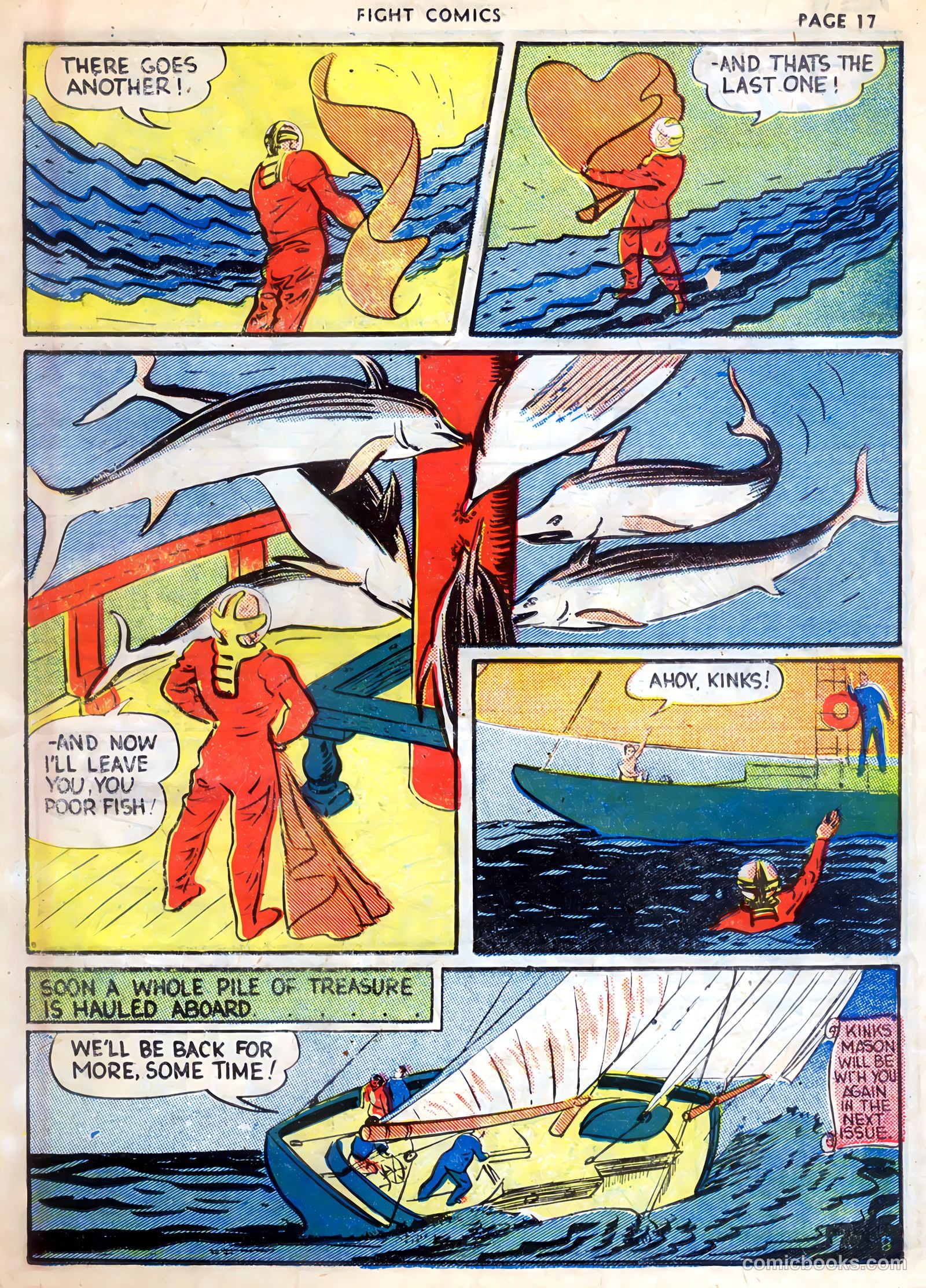 Fight Comics #4 (1940) — page 19 of 68