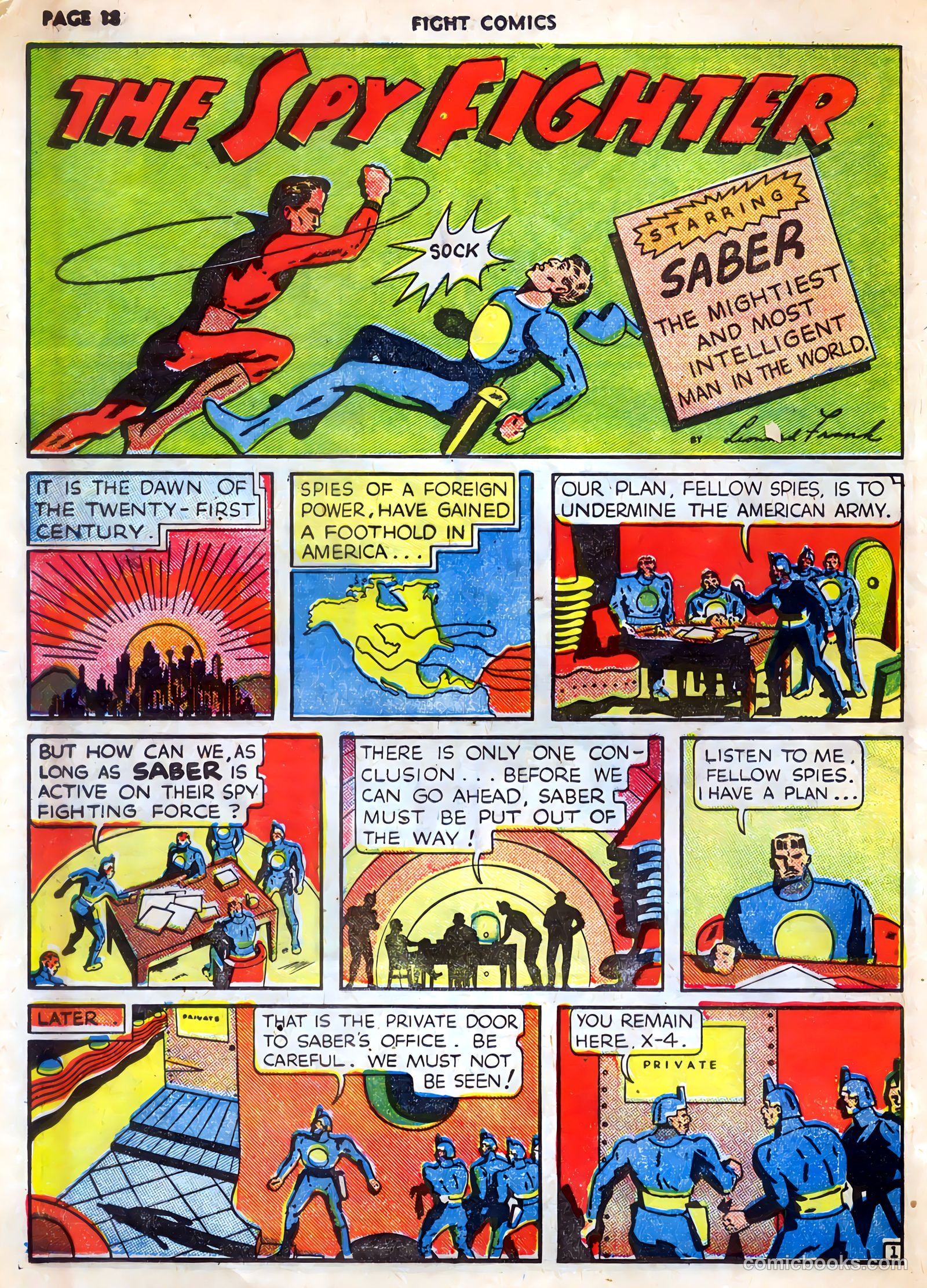 Fight Comics #4 (1940) — page 20 of 68