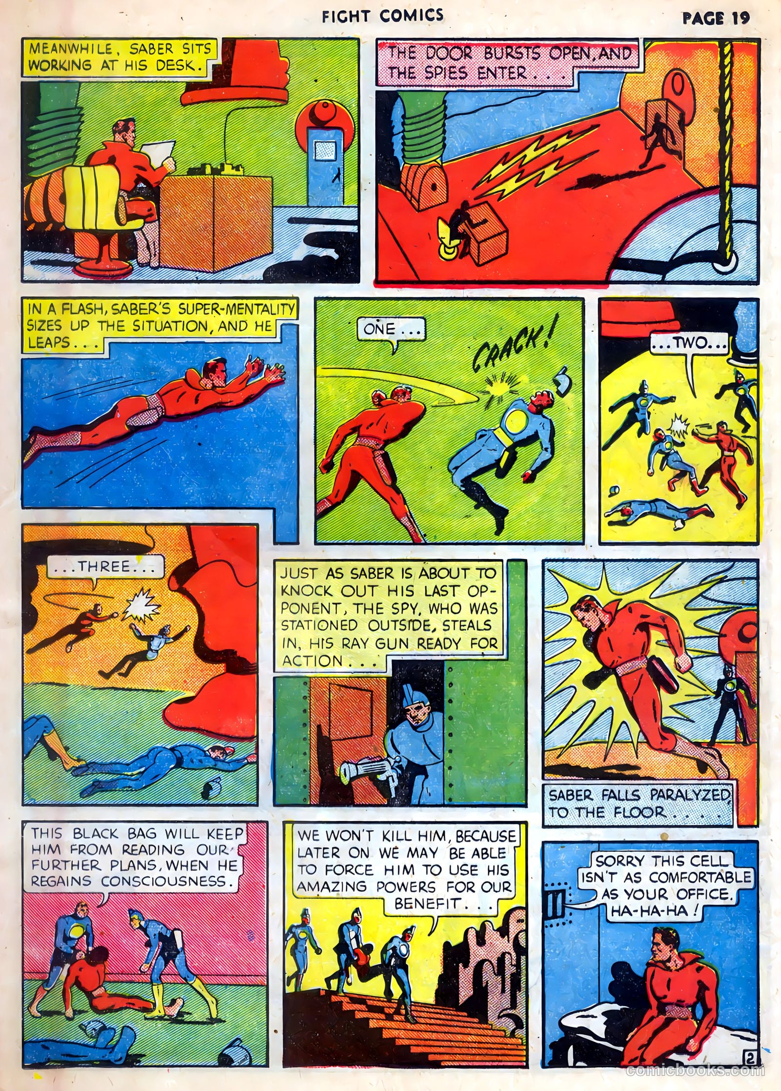 Fight Comics #4 (1940) — page 21 of 68