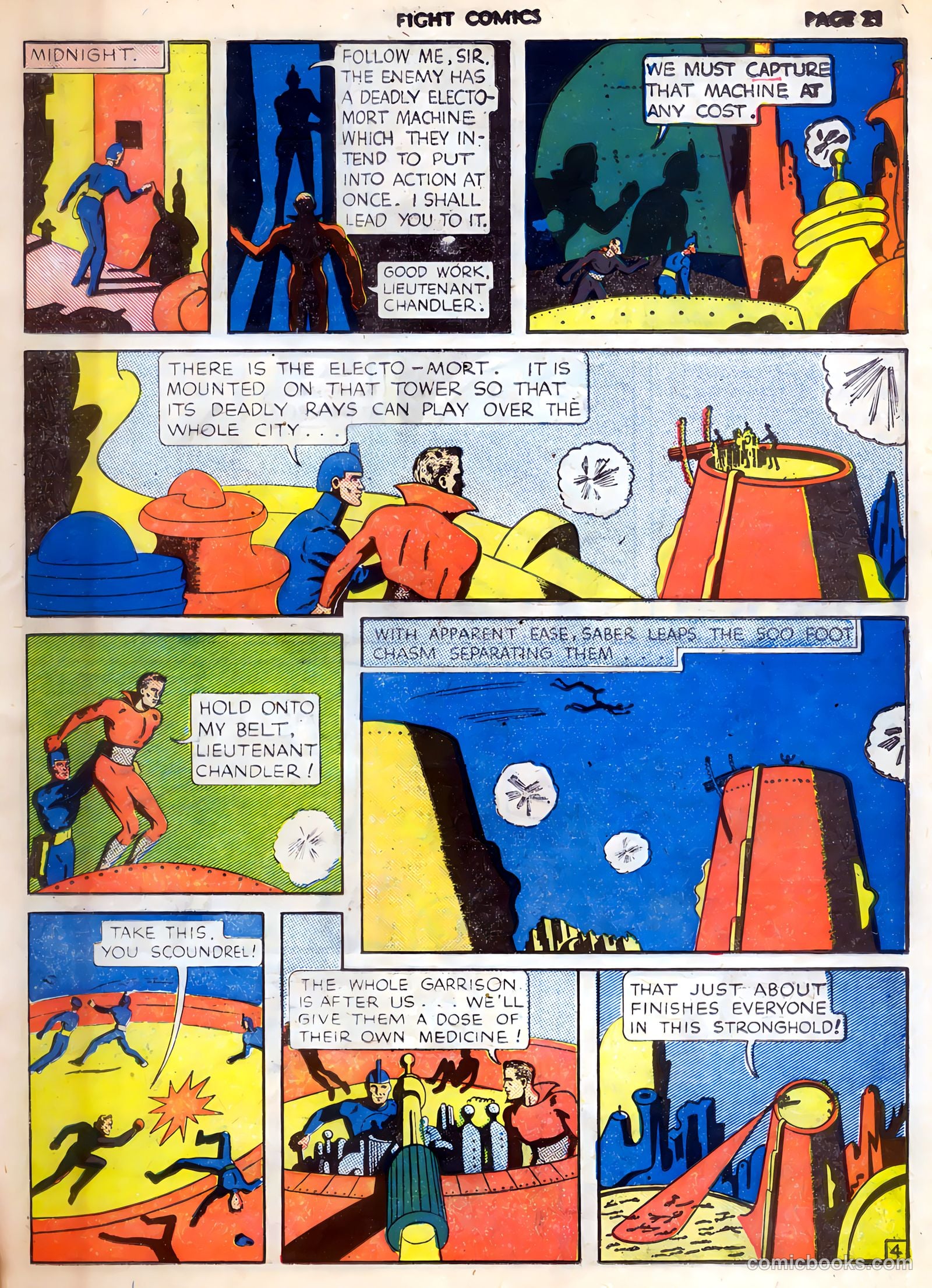Fight Comics #4 (1940) — page 23 of 68