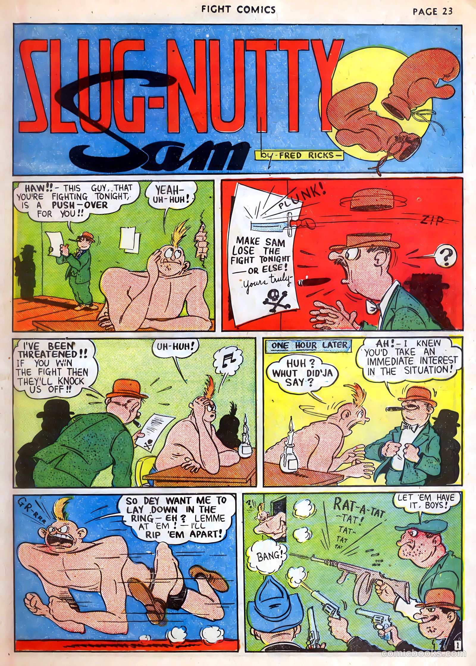 Fight Comics #4 (1940) — page 25 of 68