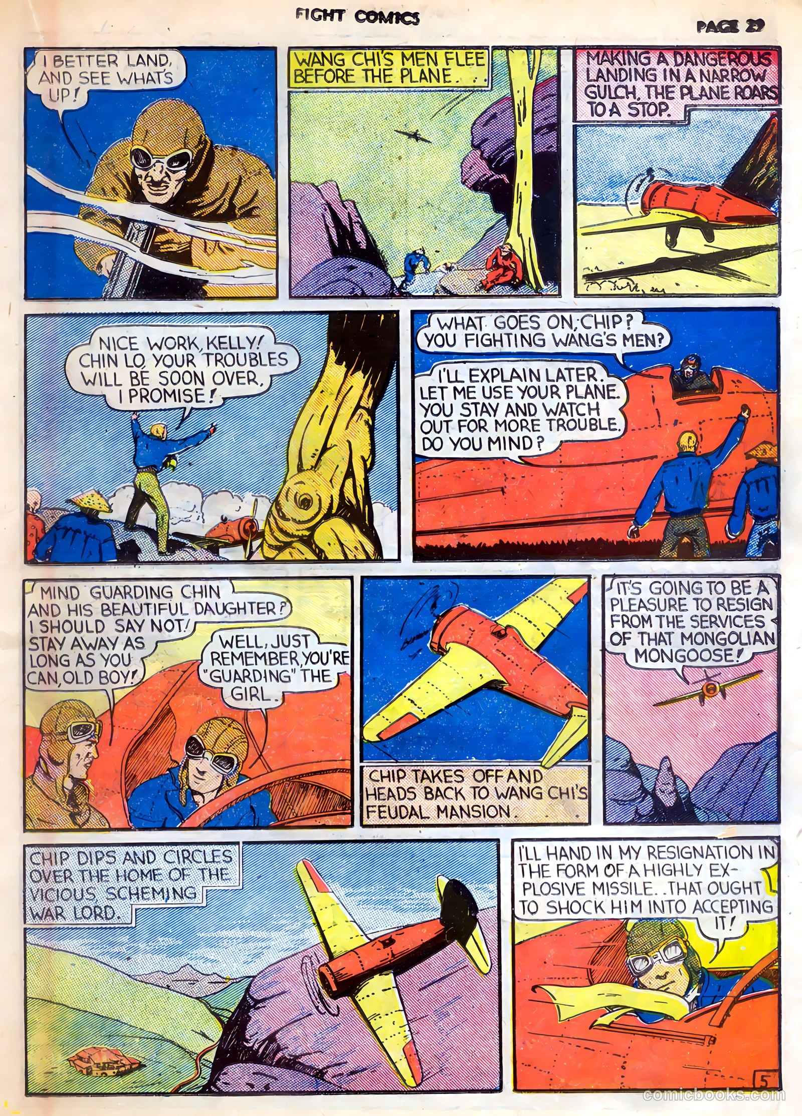 Fight Comics #4 (1940) — page 31 of 68