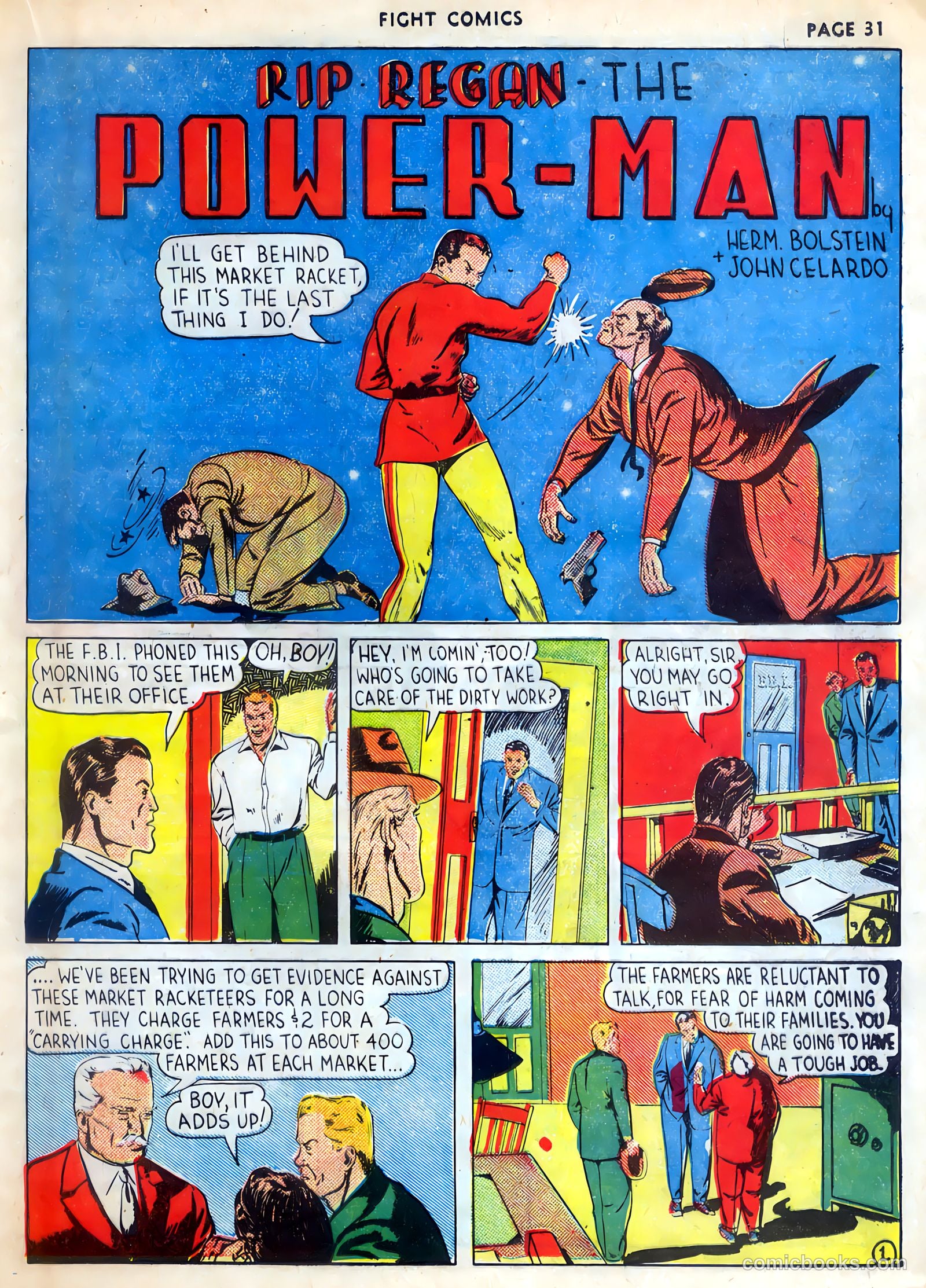 Fight Comics #4 (1940) — page 33 of 68