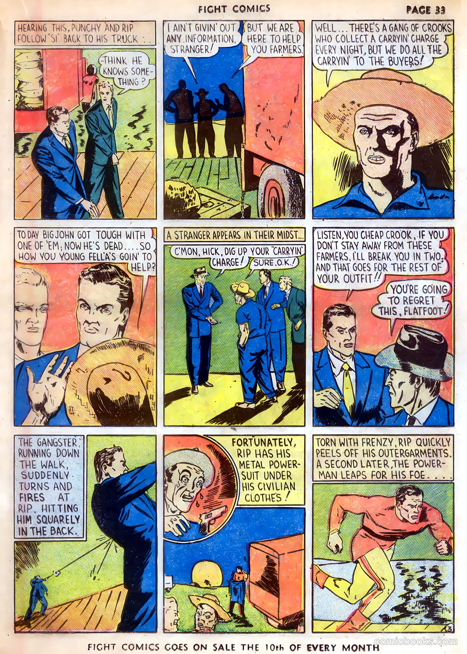 Fight Comics #4 (1940) — page 35 of 68
