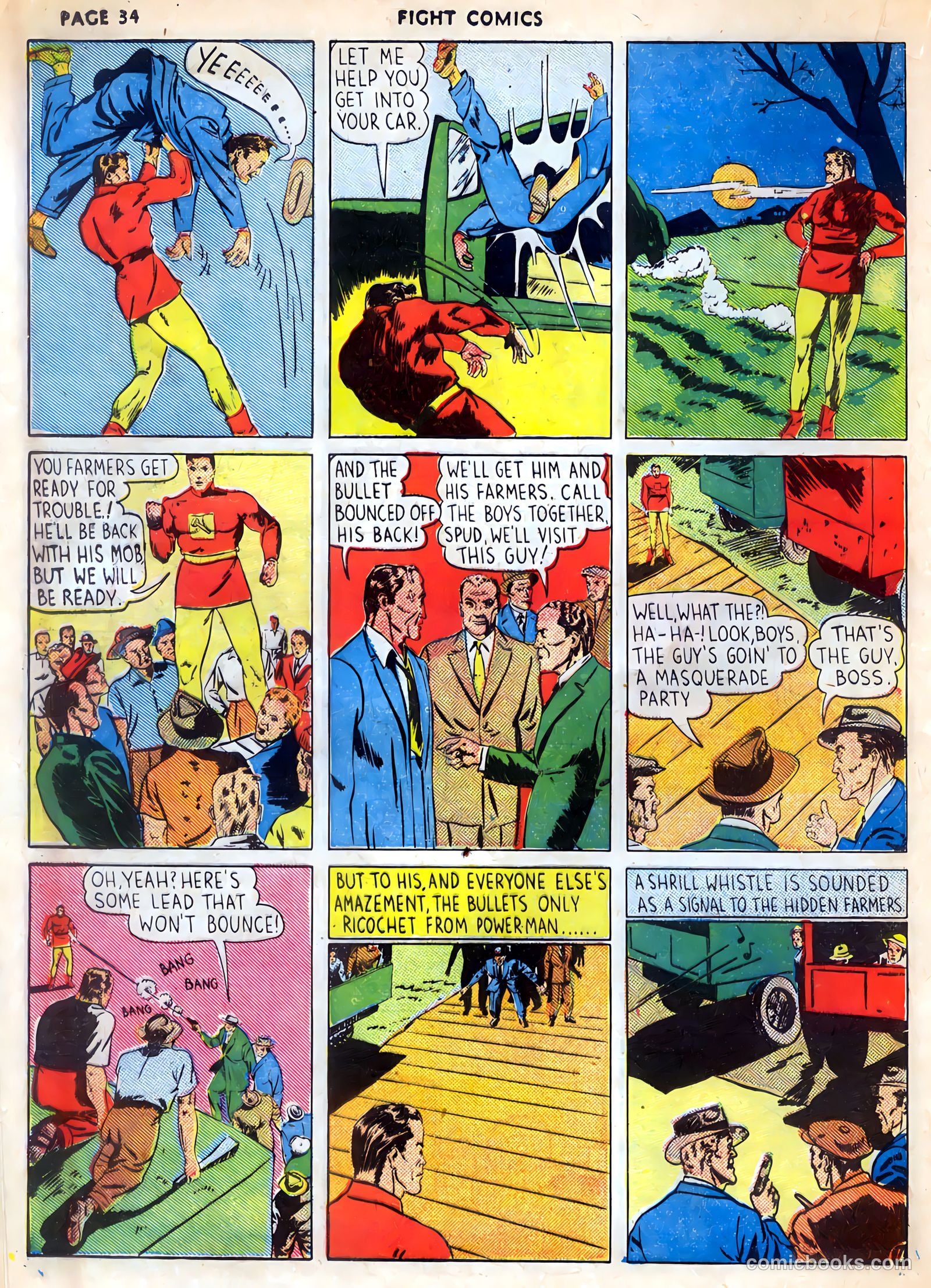 Fight Comics #4 (1940) — page 36 of 68