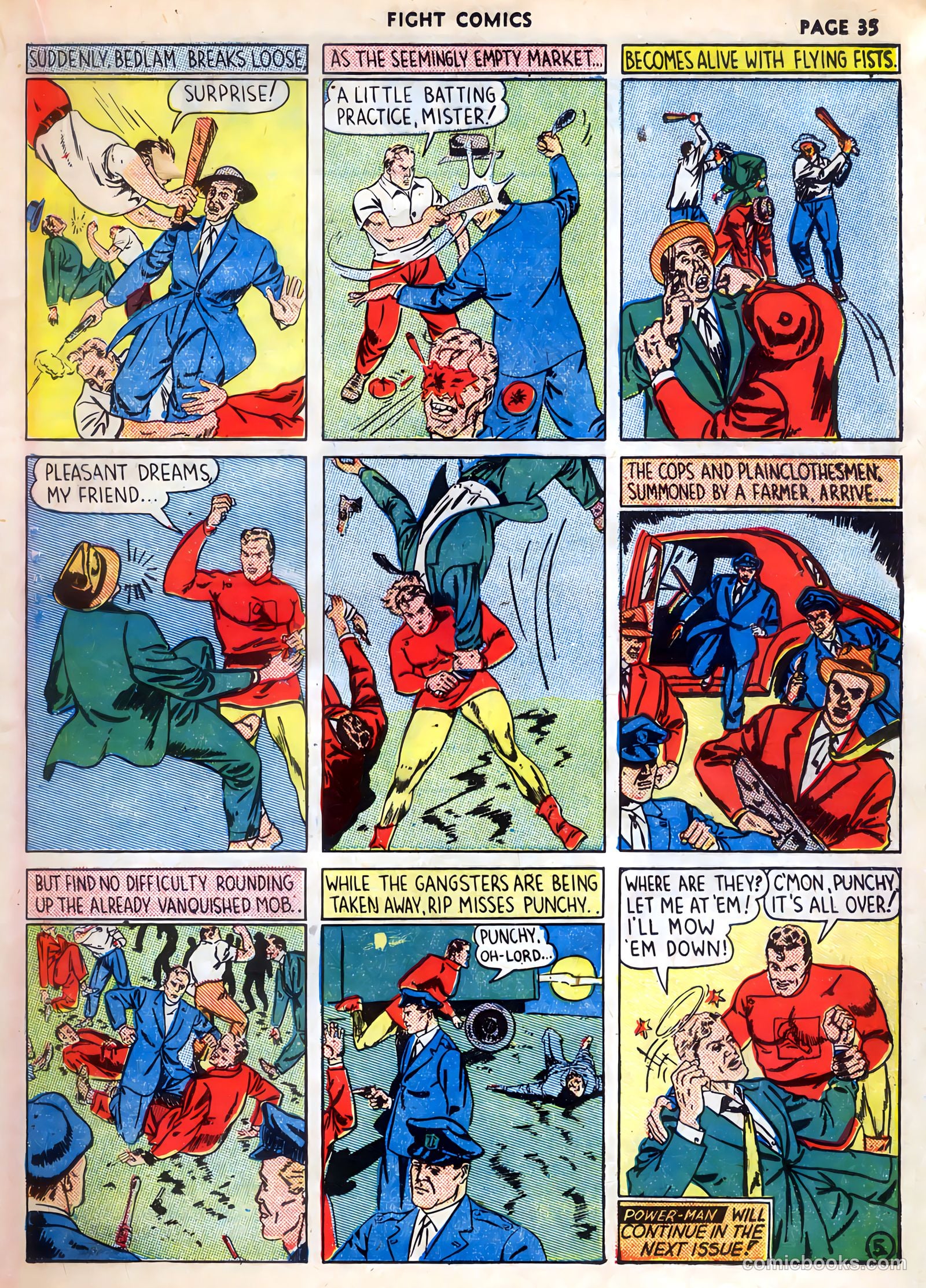 Fight Comics #4 (1940) — page 37 of 68