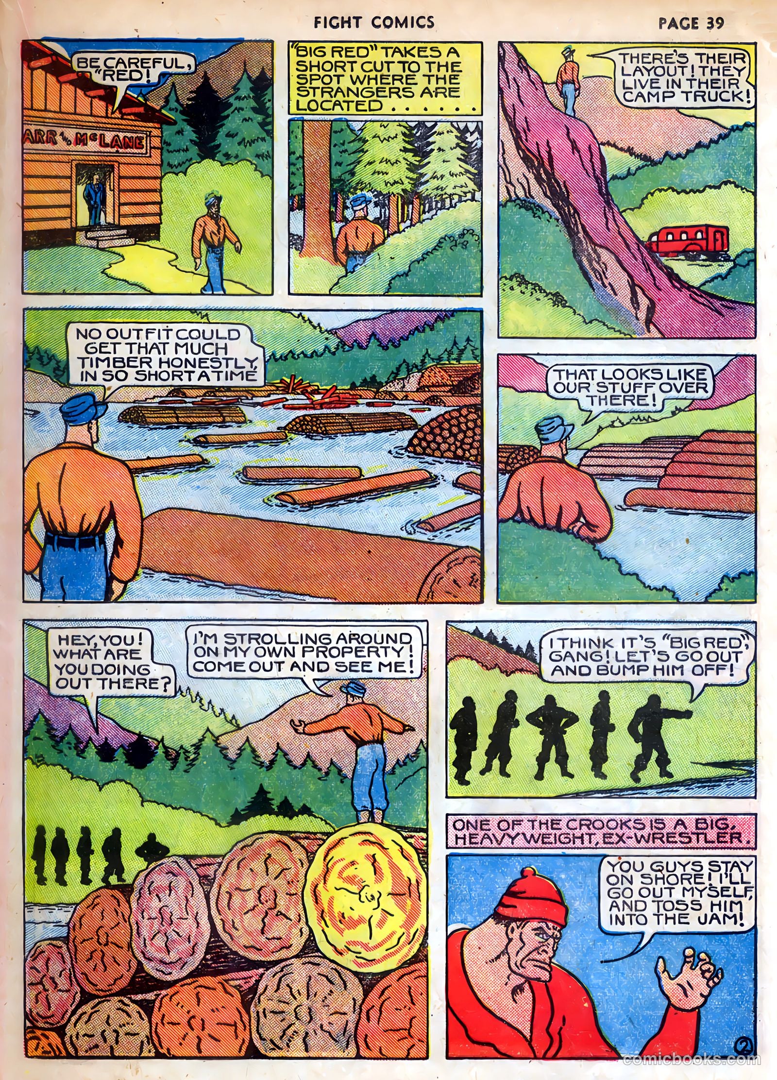 Fight Comics #4 (1940) — page 41 of 68