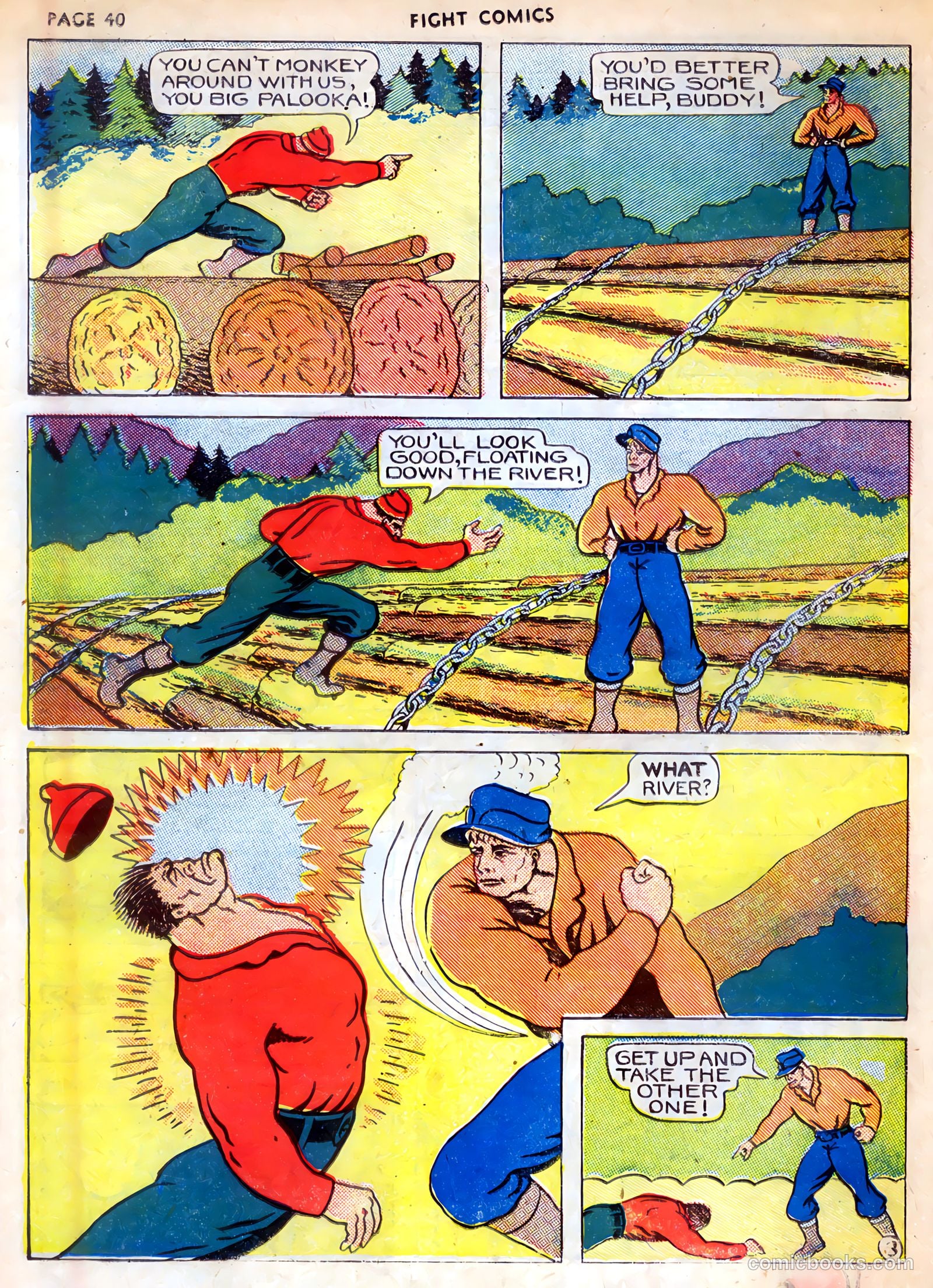 Fight Comics #4 (1940) — page 42 of 68