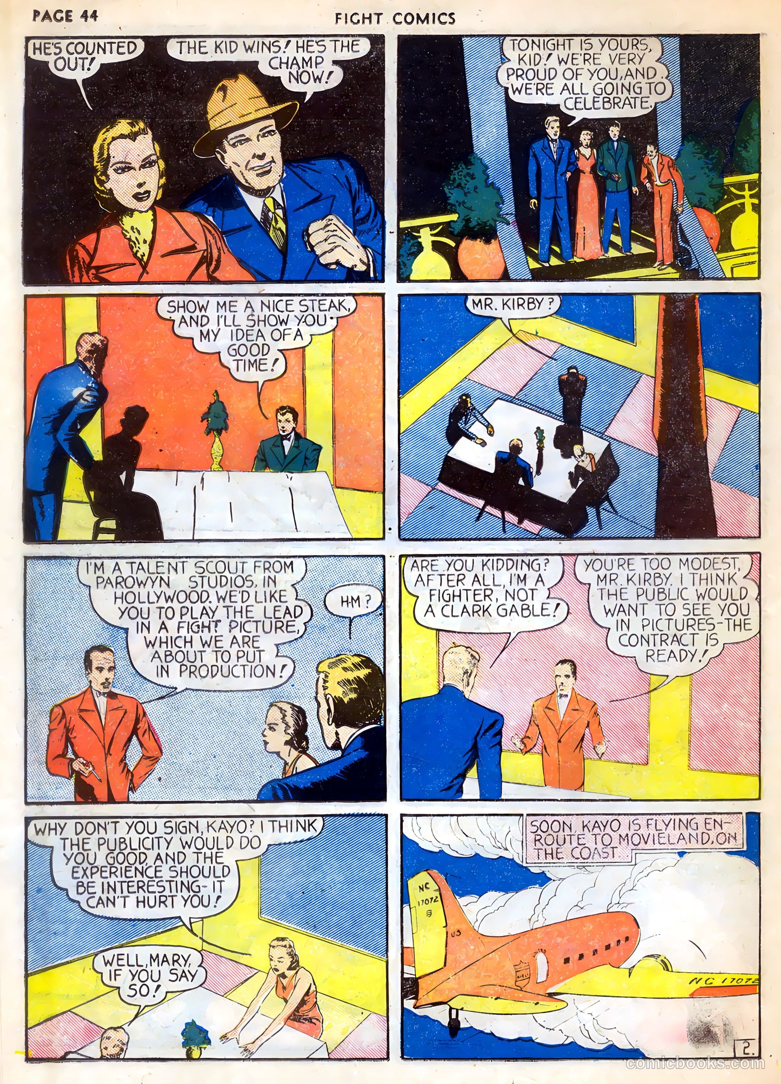 Fight Comics #4 (1940) — page 46 of 68