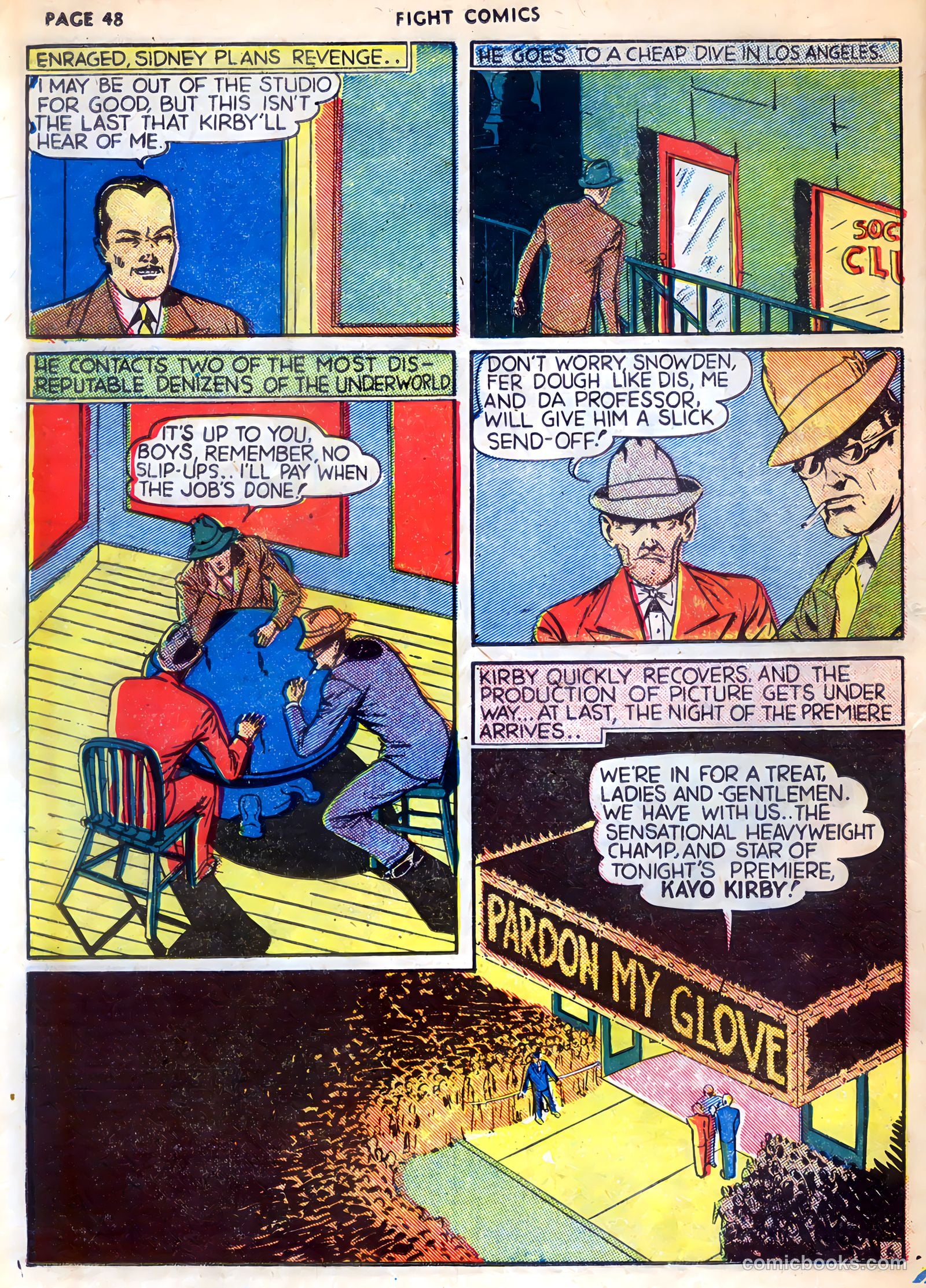 Fight Comics #4 (1940) — page 50 of 68
