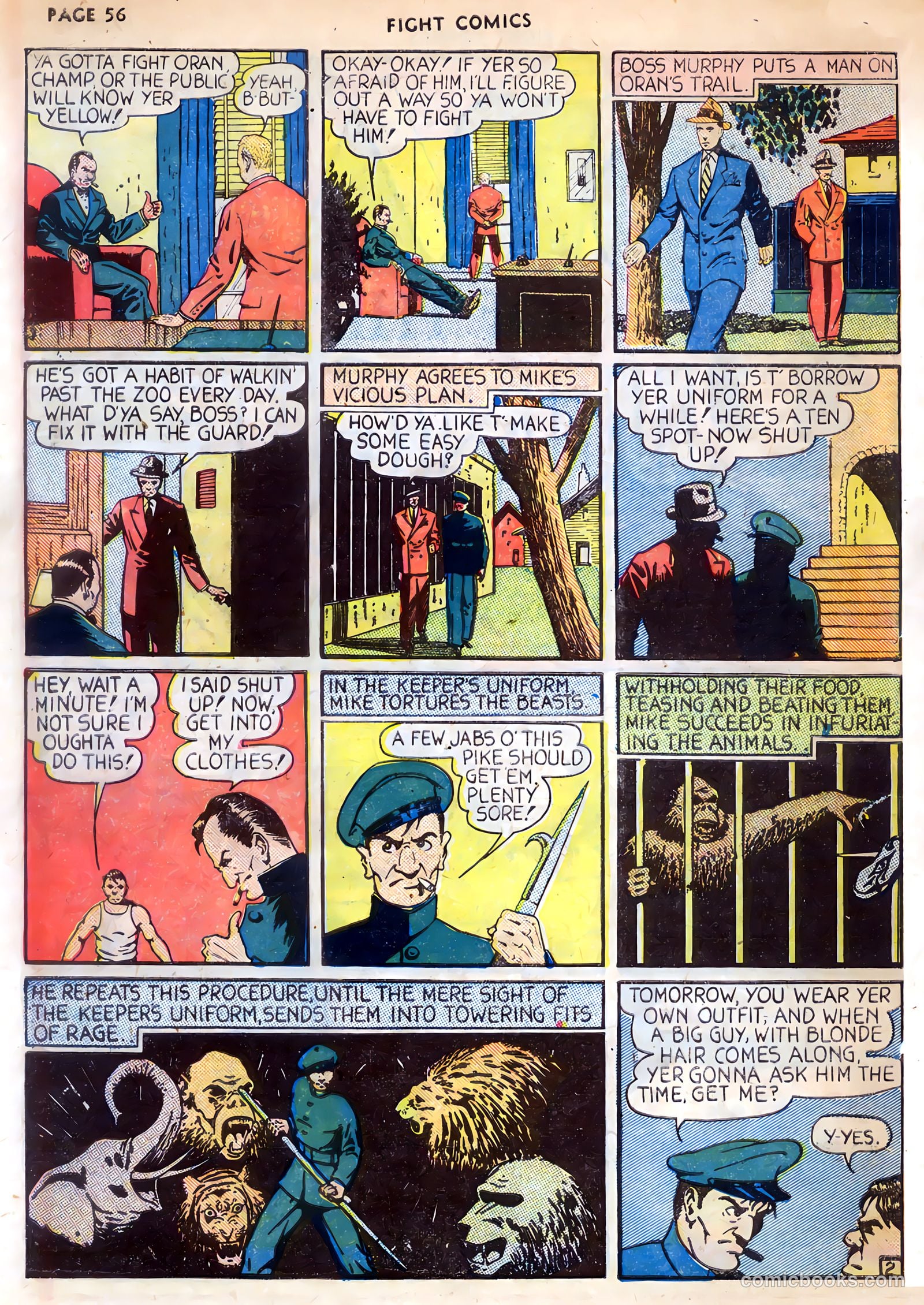 Fight Comics #4 (1940) — page 58 of 68