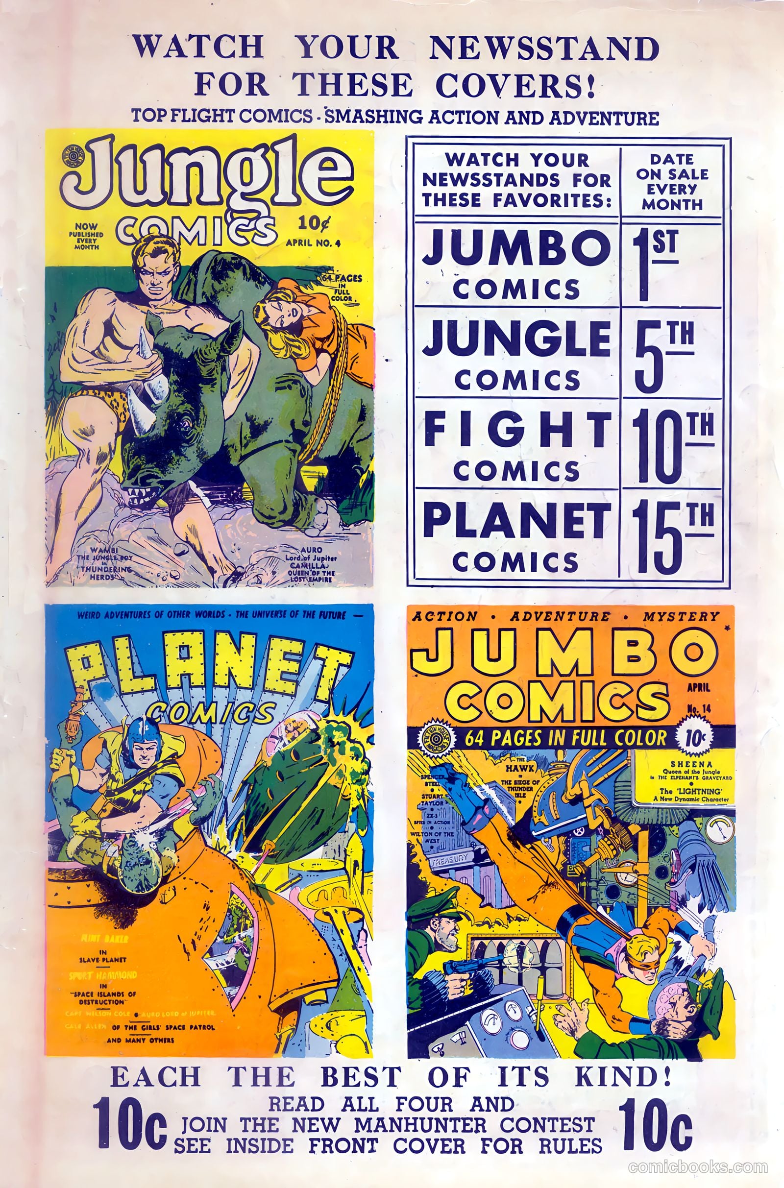 Fight Comics #4 (1940) — page 67 of 68