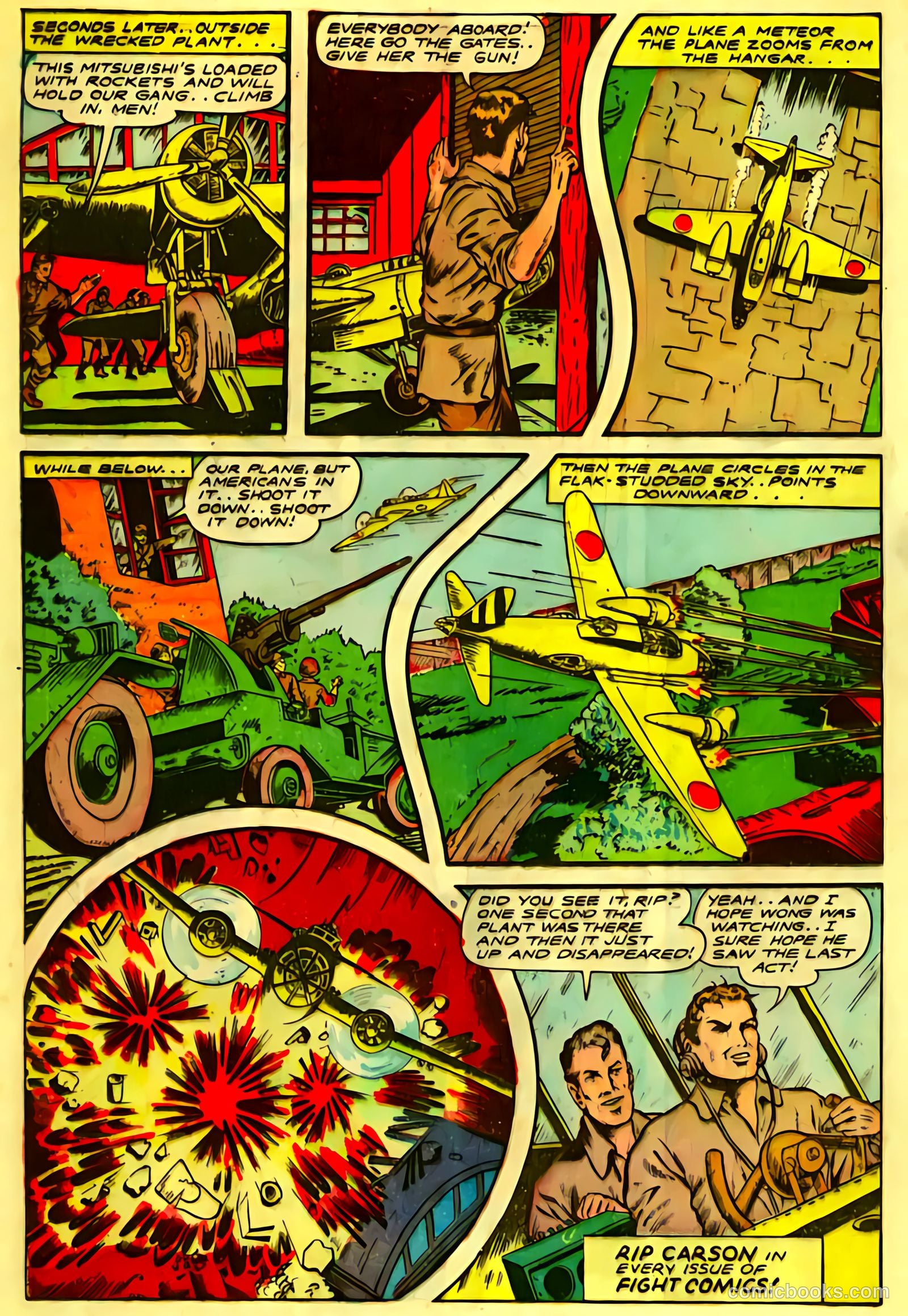 Fight Comics #40 (1945) — page 21 of 37