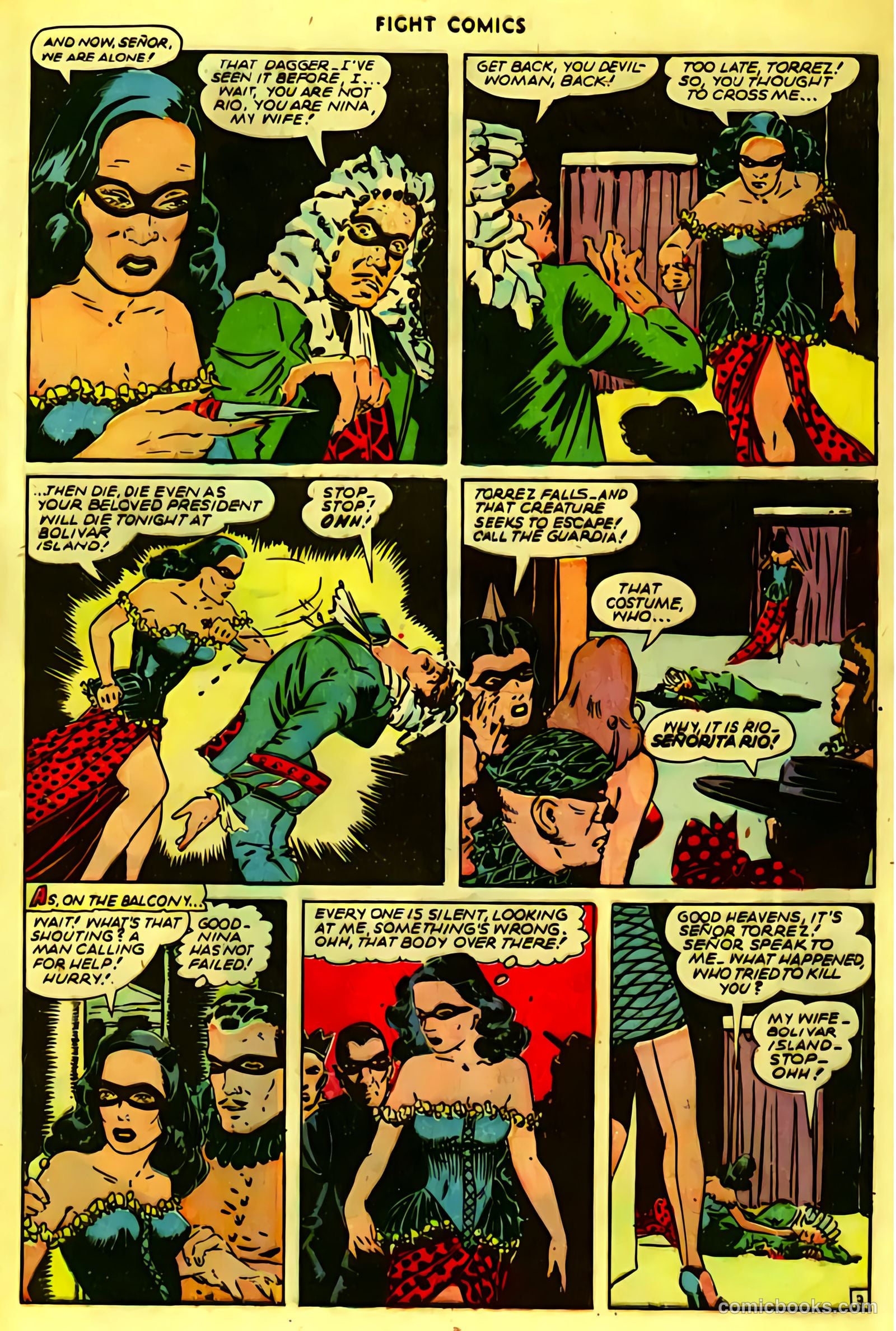Fight Comics #40 (1945) — page 30 of 37