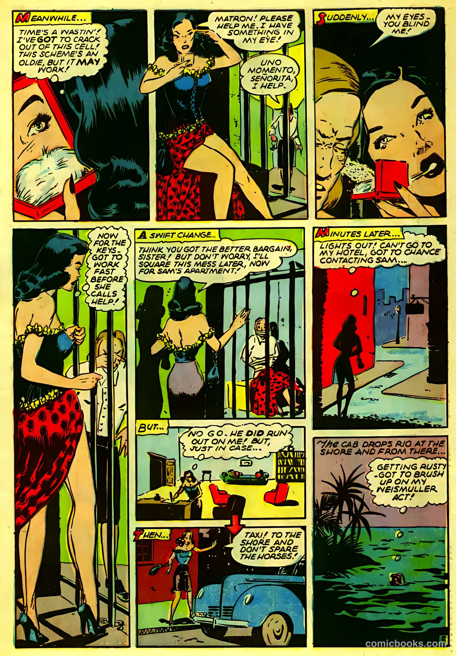 Fight Comics #40 (1945) — page 32 of 37