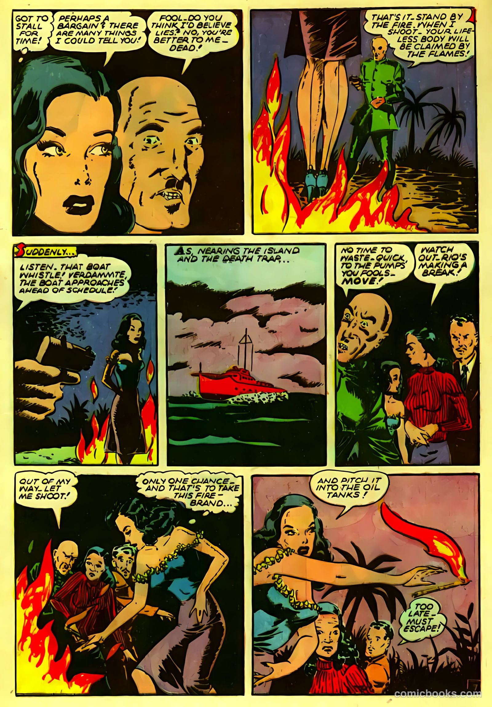 Fight Comics #40 (1945) — page 34 of 37