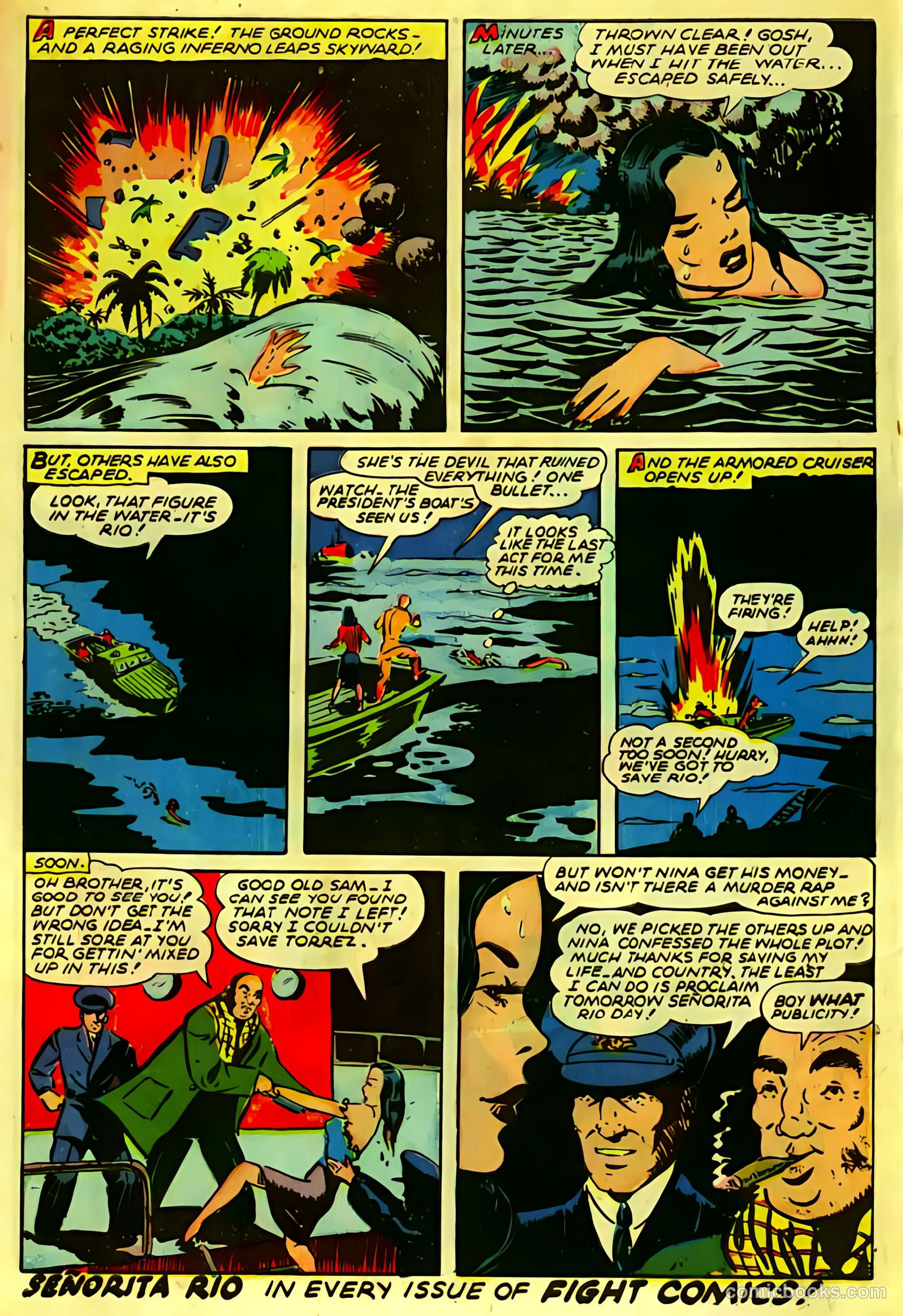 Fight Comics #40 (1945) — page 35 of 37
