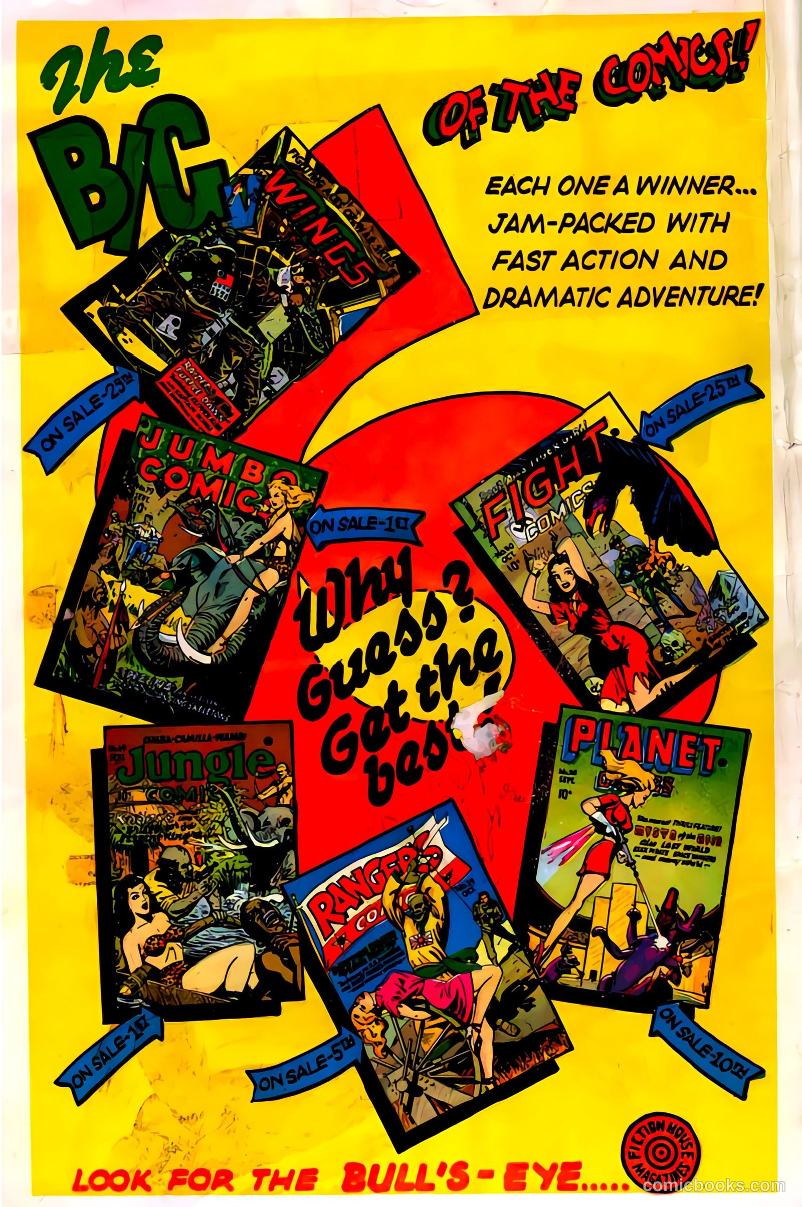Fight Comics #40 (1945) — page 37 of 37