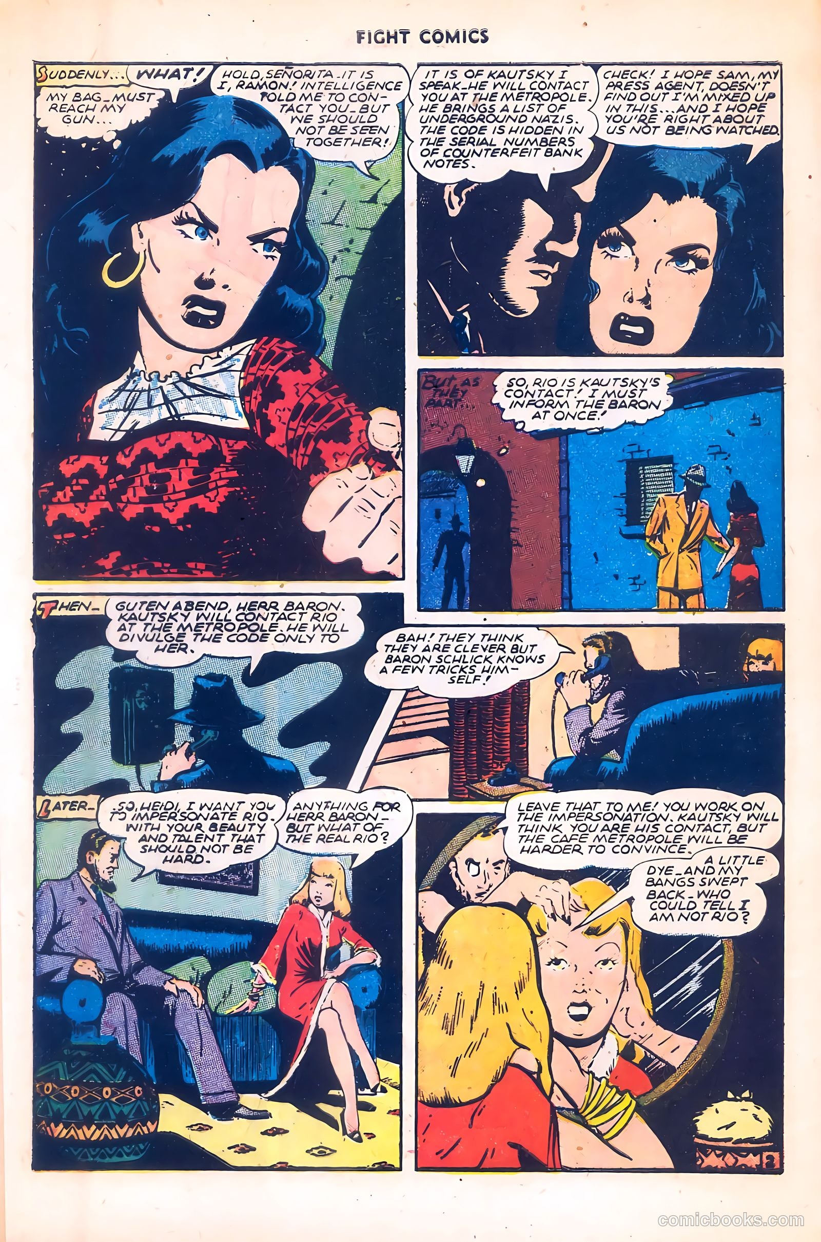 Fight Comics #41 (1945) — page 4 of 36