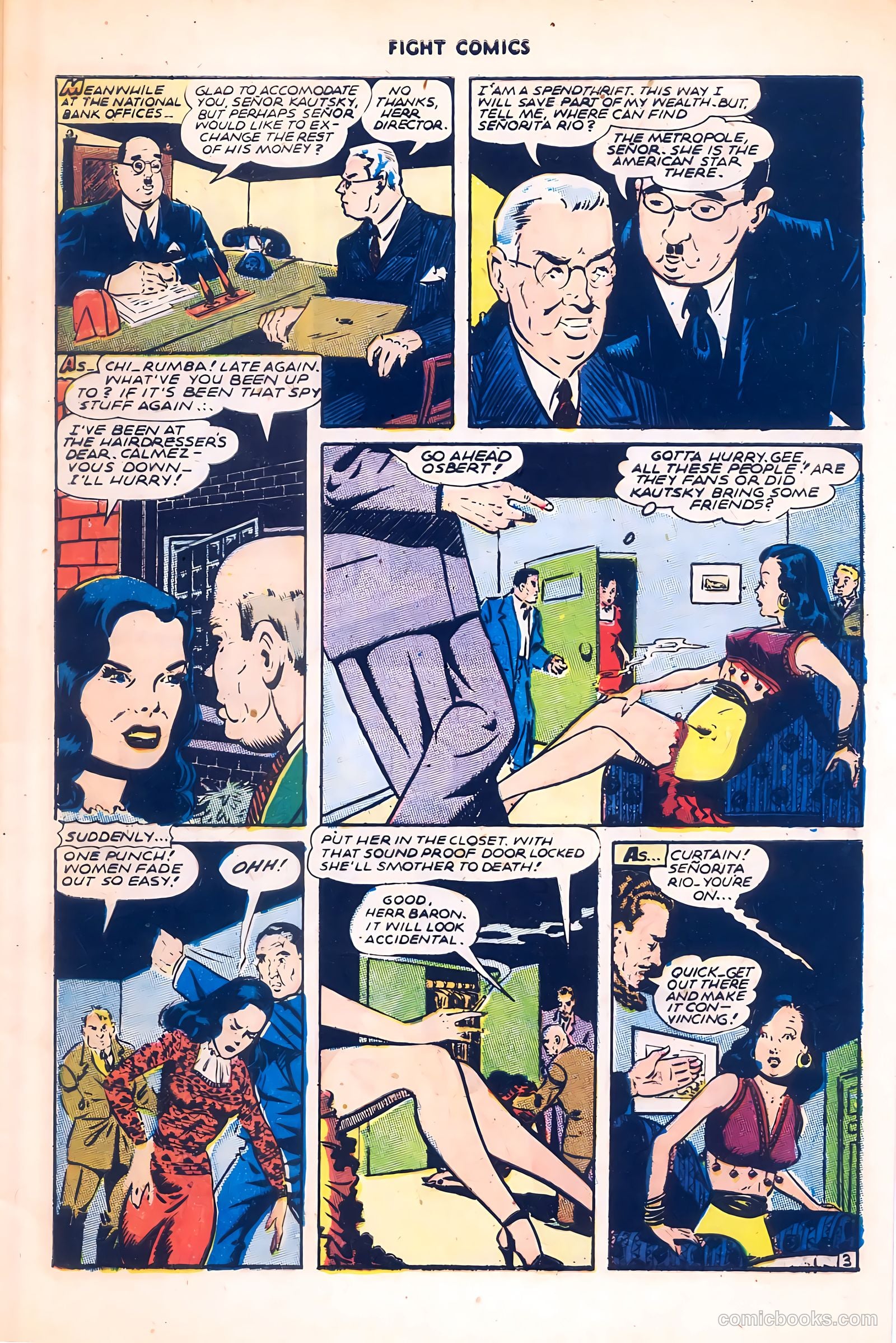 Fight Comics #41 (1945) — page 5 of 36
